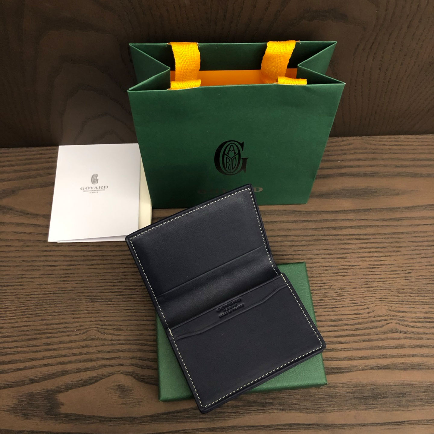 Goyard Malesherbes Card Wallet - DopestKickz