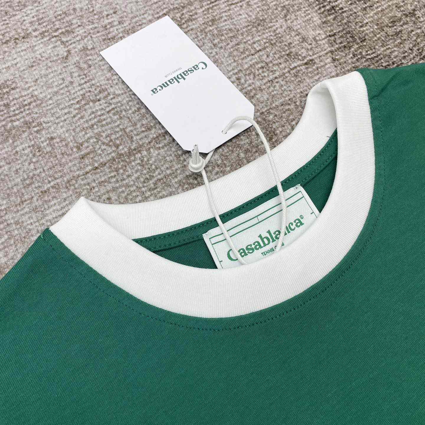Casablanca Numeral Ringer T-Shirt C909 - DopestKickz