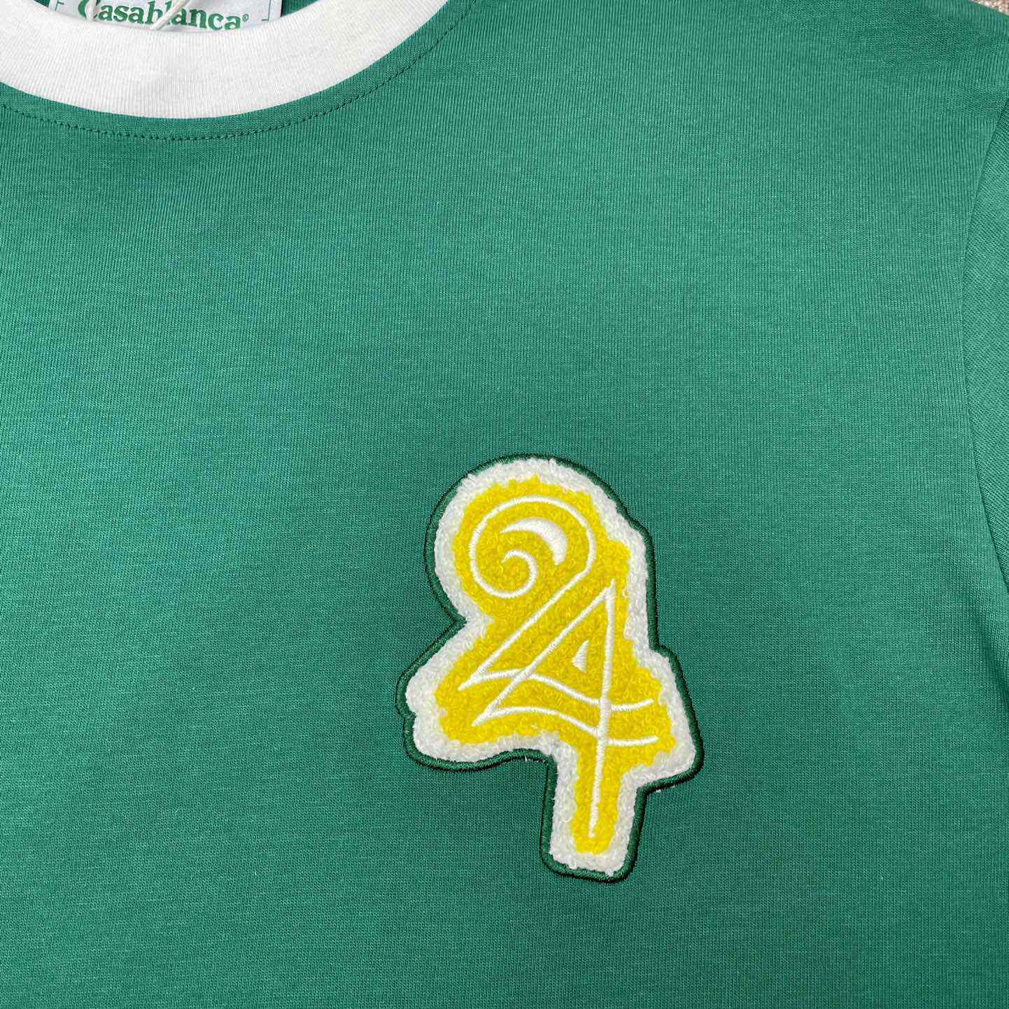 Casablanca Numeral Ringer T-Shirt C909 - DopestKickz