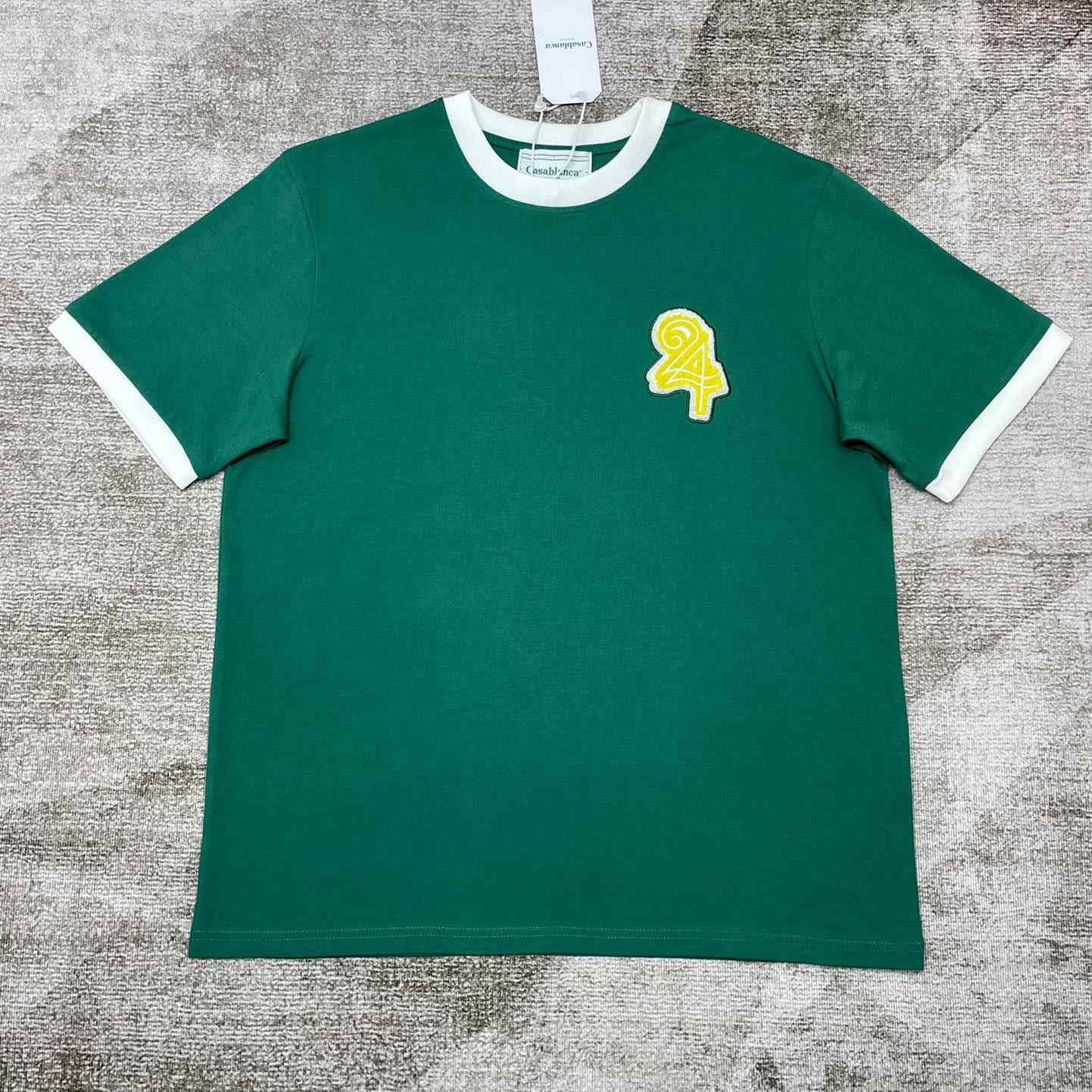 Casablanca Numeral Ringer T-Shirt C909 - DopestKickz