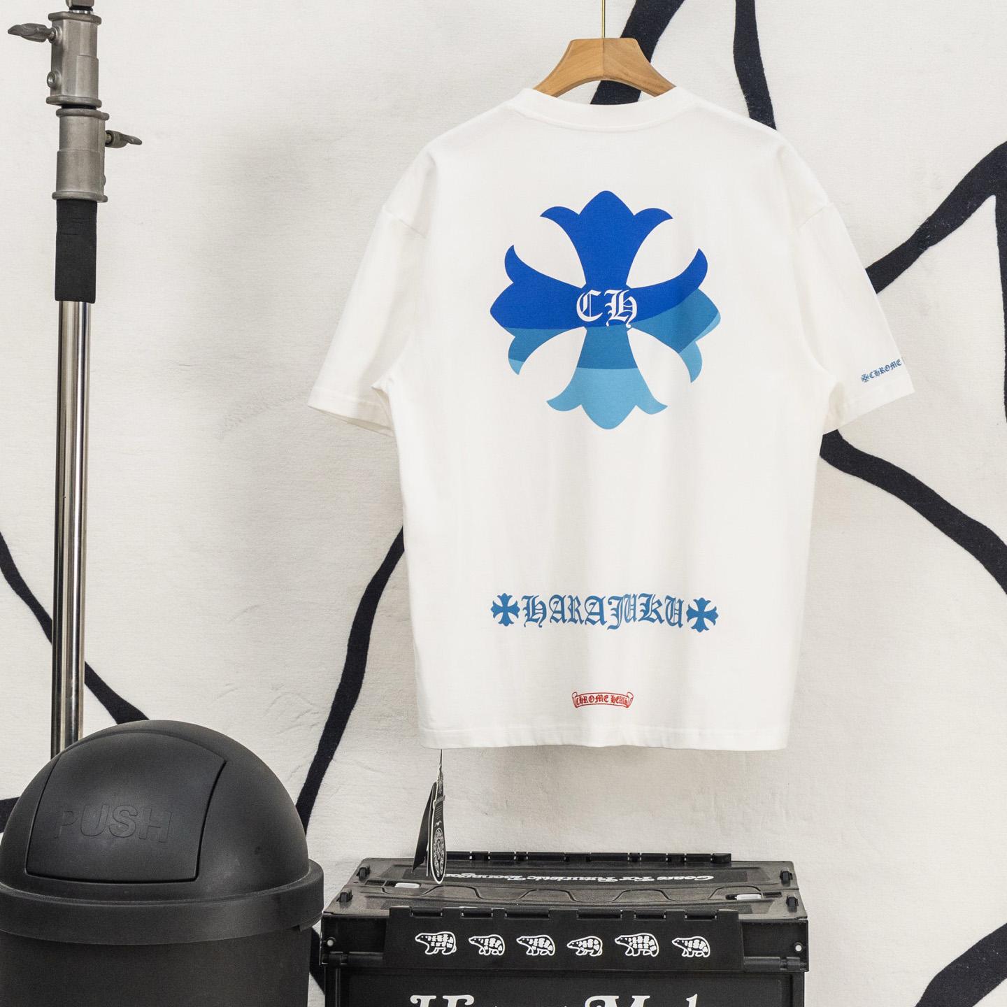 Chrome Hearts Cotton Printed Tee  'White' - DopestKickz
