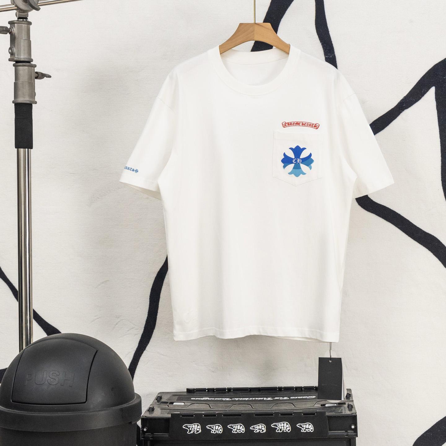 Chrome Hearts Cotton Printed Tee  'White' - DopestKickz
