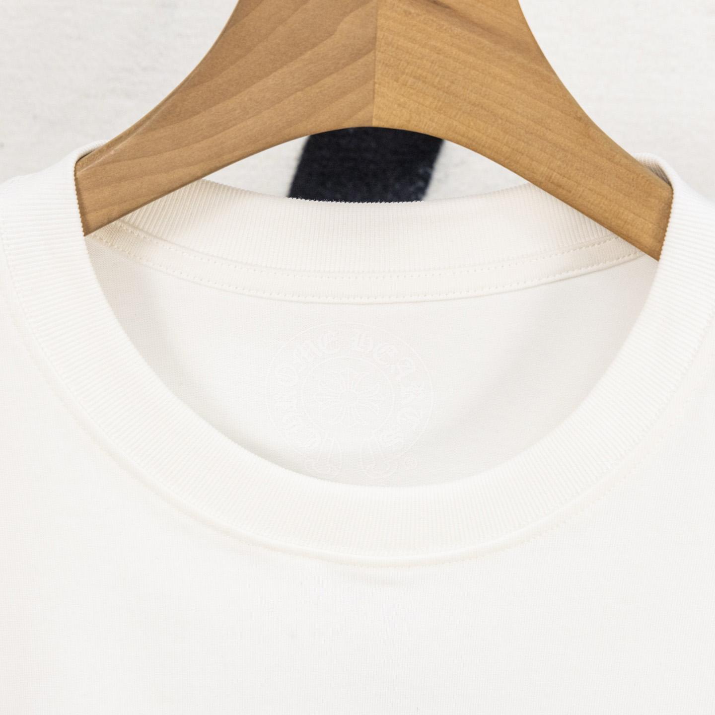 Chrome Hearts Cotton Printed Tee  'White' - DopestKickz