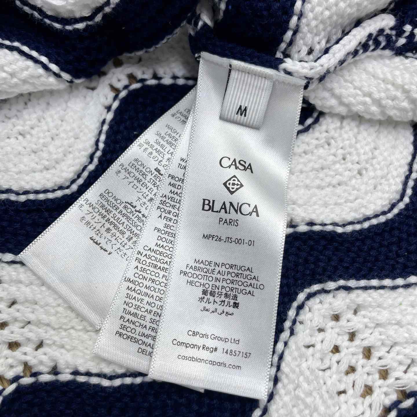 Casablanca Wave Knit Shirt 'Gradient Wave' D0200 - DopestKickz