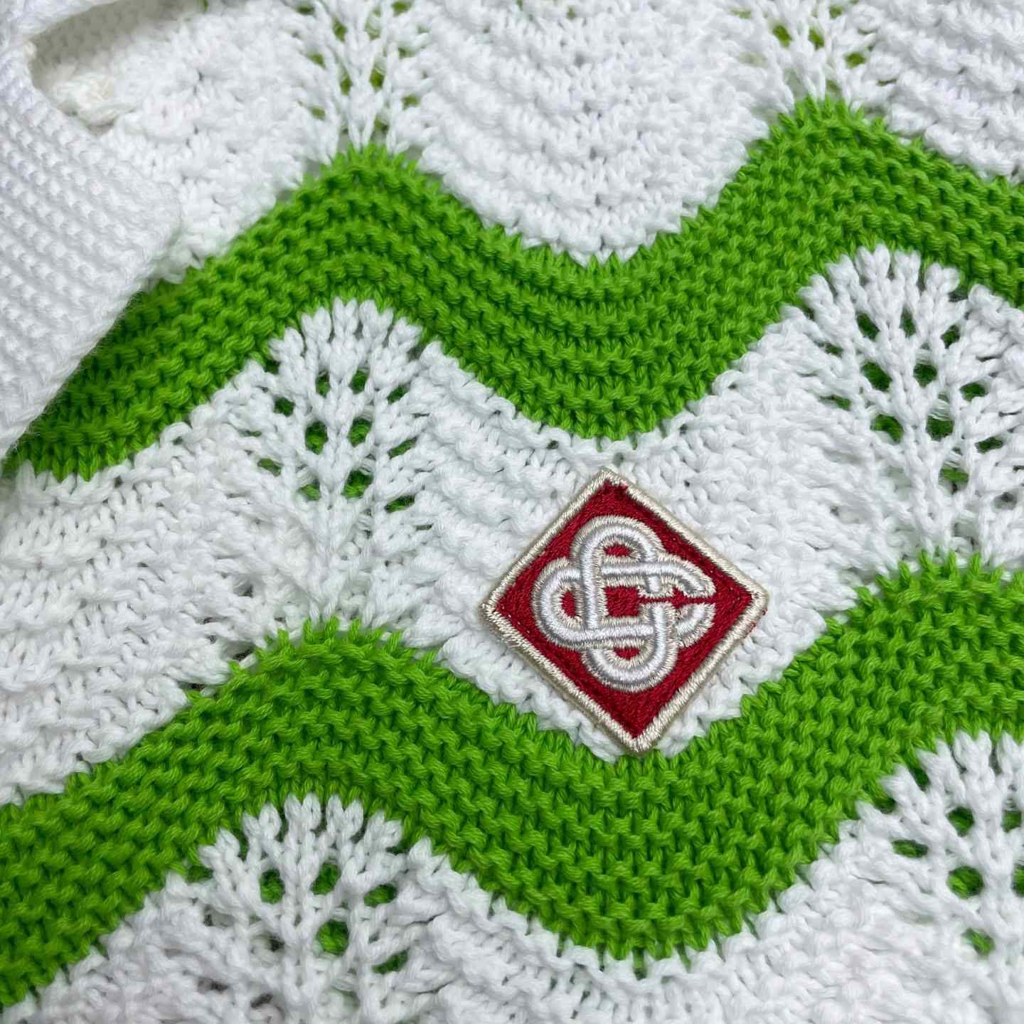 Casablanca Wave Knit Shirt 'Gradient Wave' D0200 - DopestKickz
