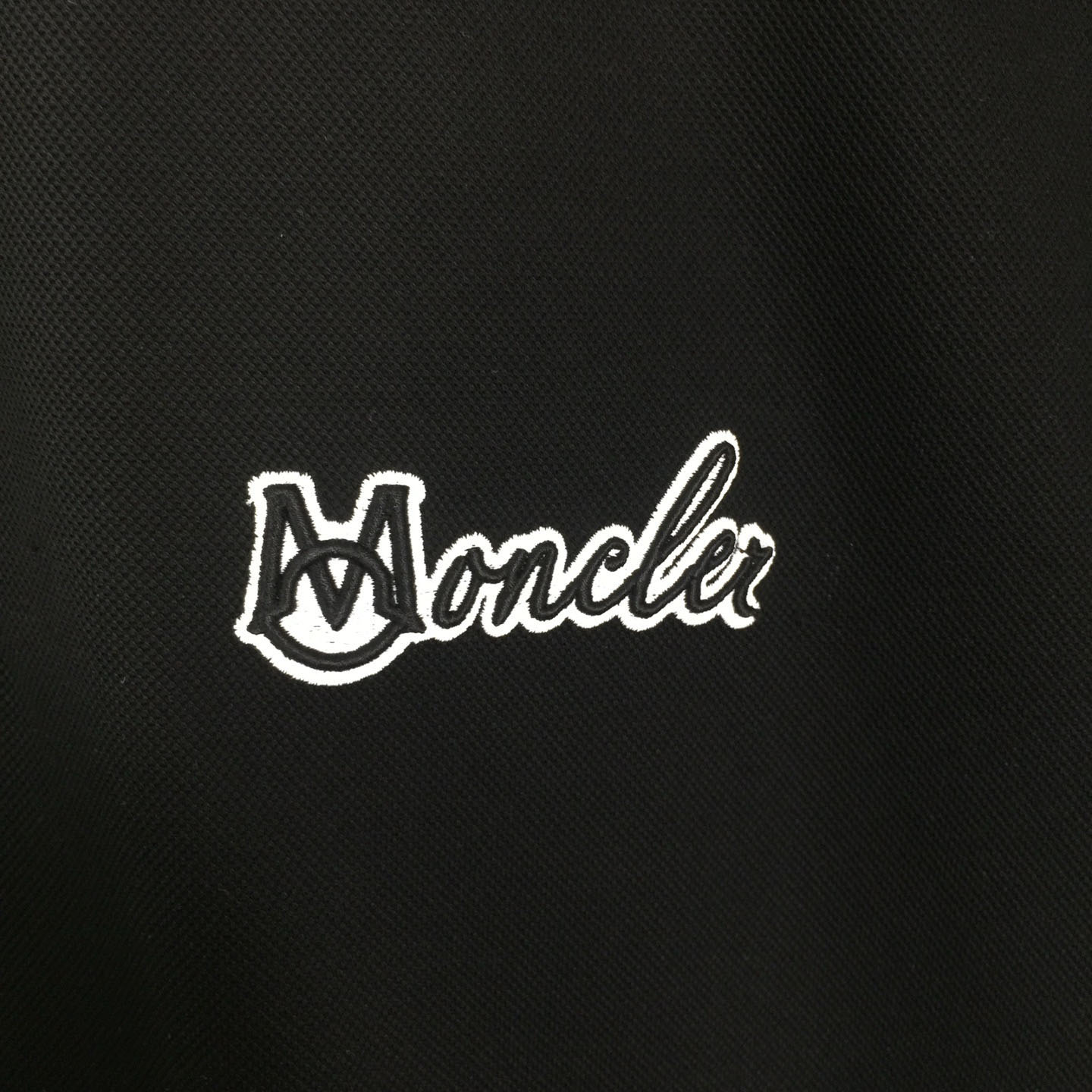 Moncler Logo-Embroidered Cotton Polo Shirt - DopestKickz
