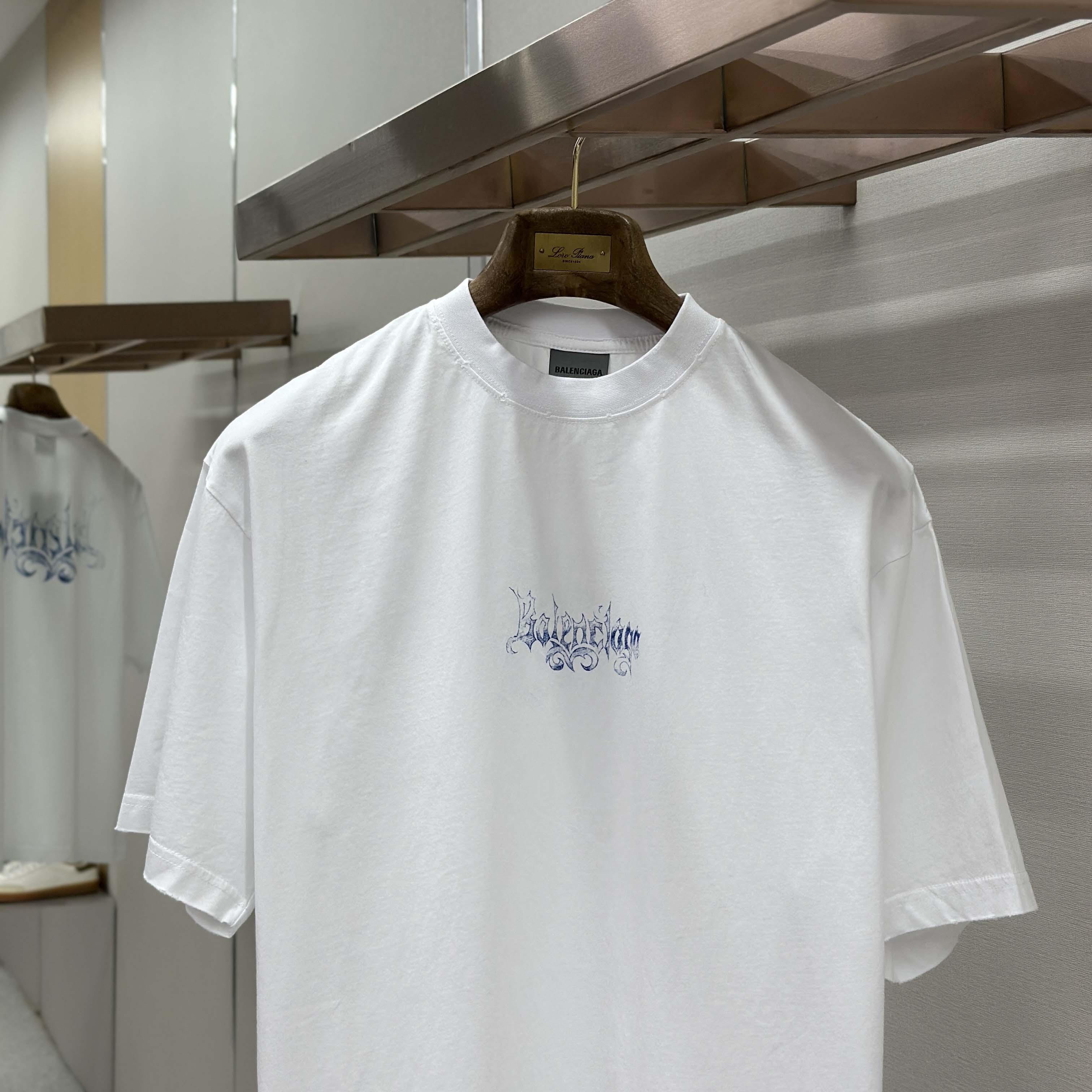 Balenciaga Sketchy Medium Fit T-Shirt - DopestKickz