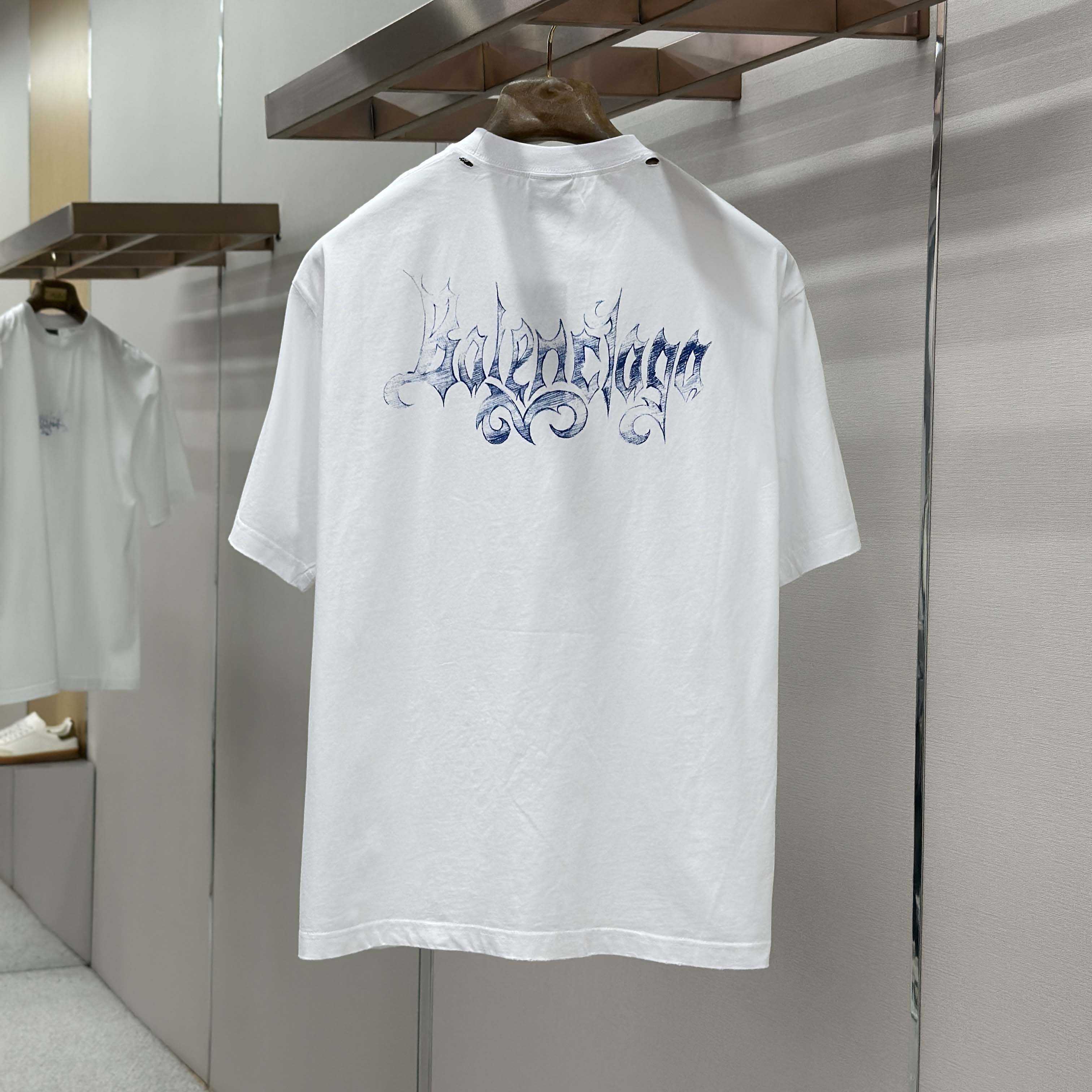 Balenciaga Sketchy Medium Fit T-Shirt - DopestKickz