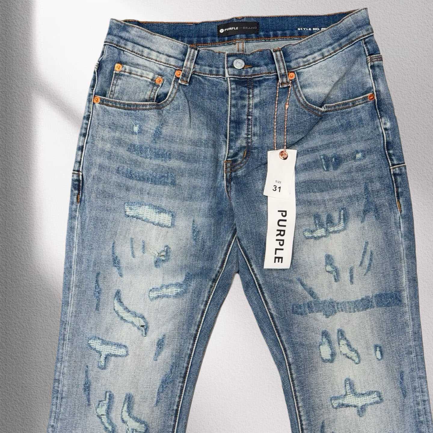Purple-Brand Jeans 8551 - DopestKickz