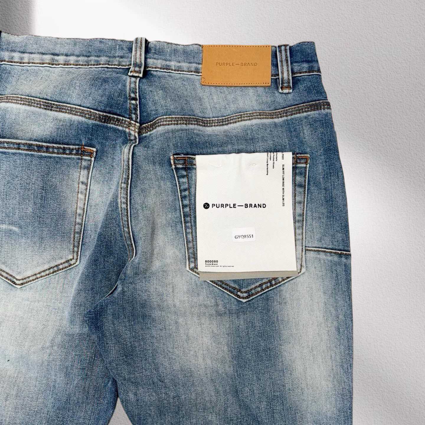 Purple-Brand Jeans 8551 - DopestKickz
