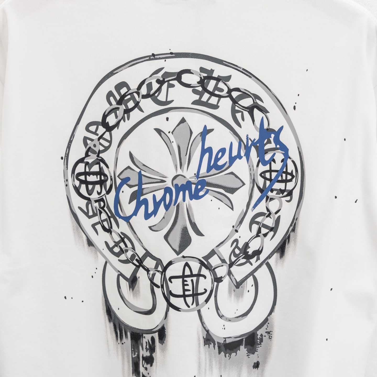 Chrome Hearts Cross-printed horseshoe T-shirt  'Black' - DopestKickz