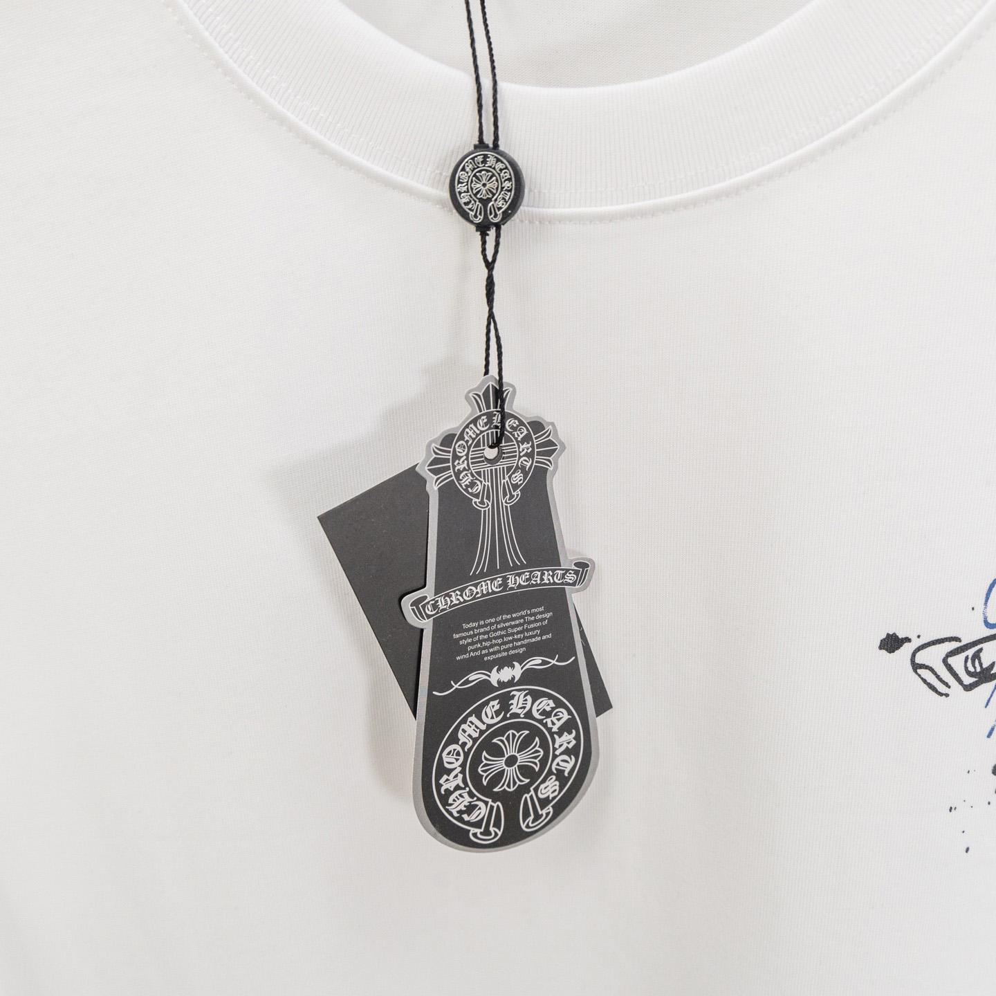 Chrome Hearts Cross-printed horseshoe T-shirt  'Black' - DopestKickz
