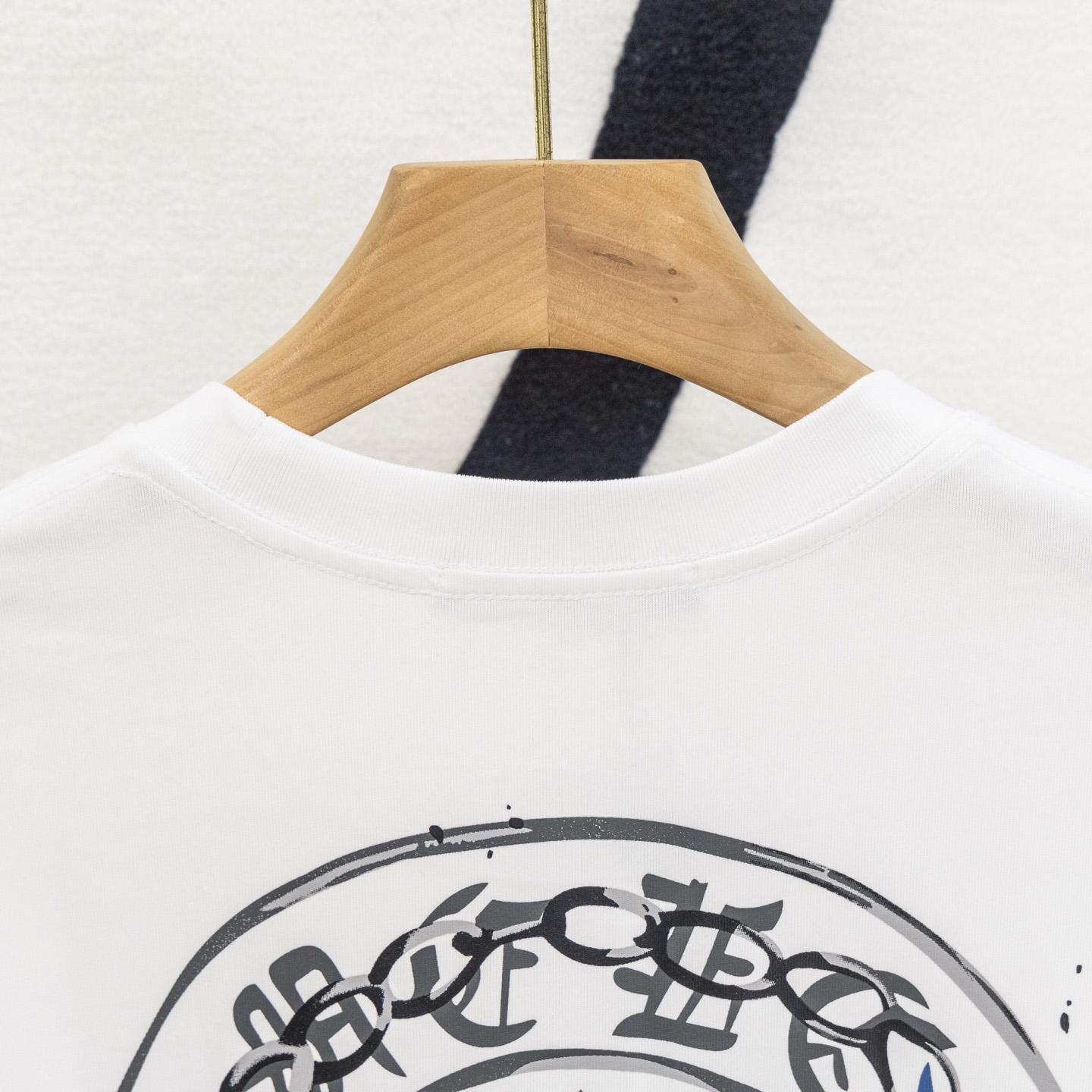 Chrome Hearts Cross-printed horseshoe T-shirt  'Black' - DopestKickz