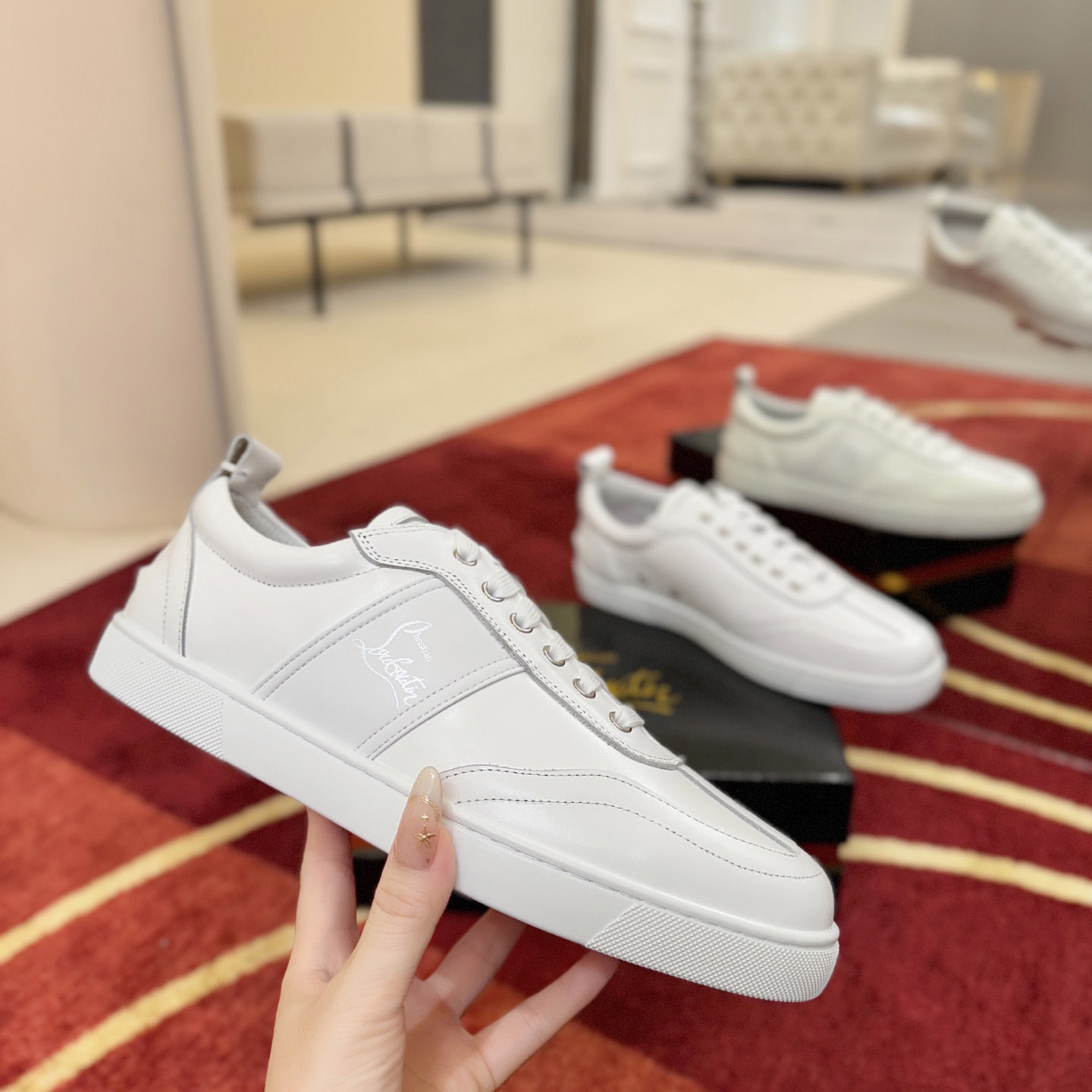 Christian Louboutin Retero Sneakers - DopestKickz