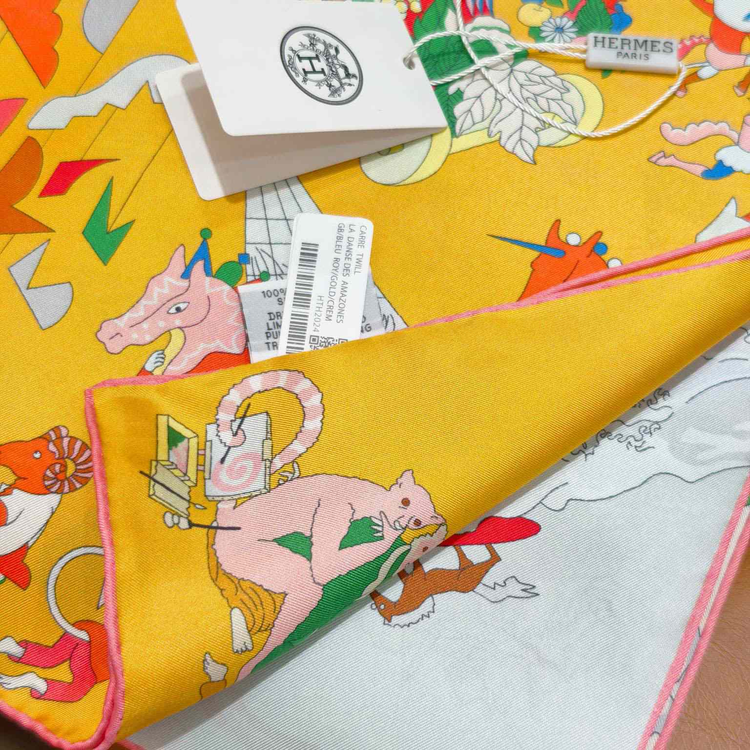 Hermes Academia Hippica Scarf 90 - DopestKickz