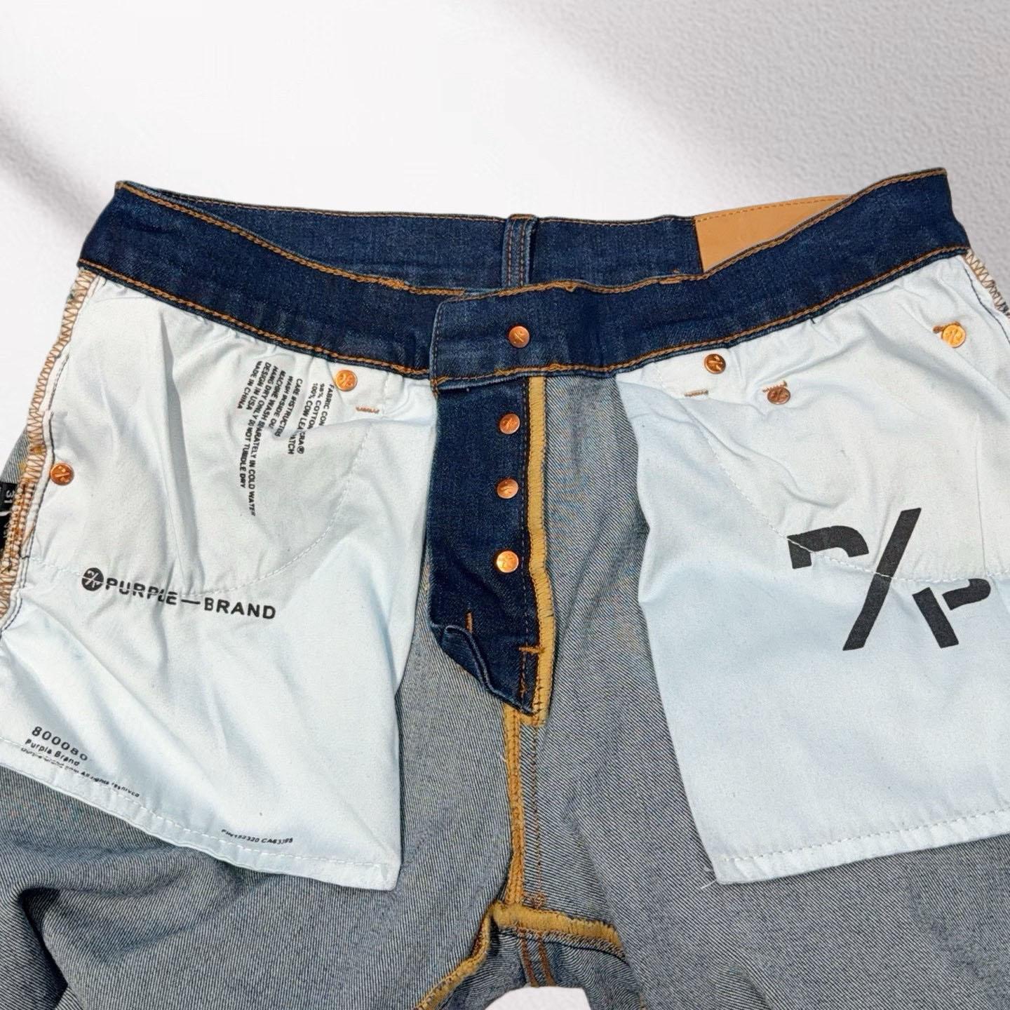 Purple-Brand Jeans 8530 - DopestKickz