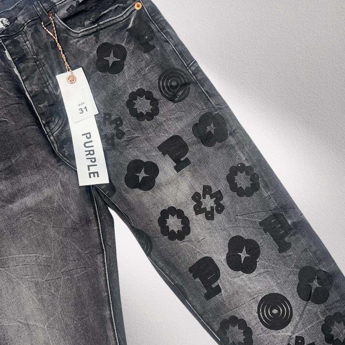 Purple-Brand Jeans  8285 - DopestKickz