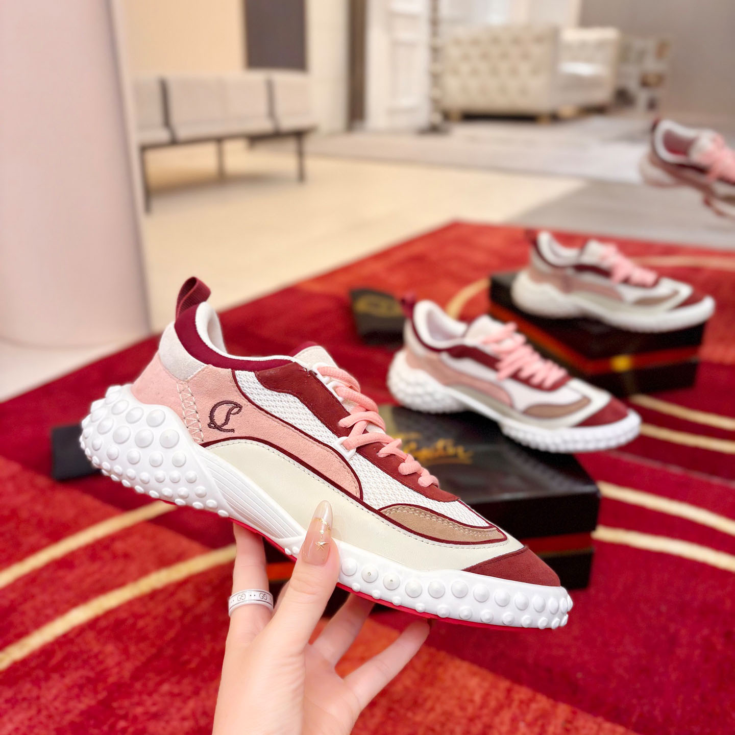 Christian Louboutin Mara Sneakers  - DopestKickz