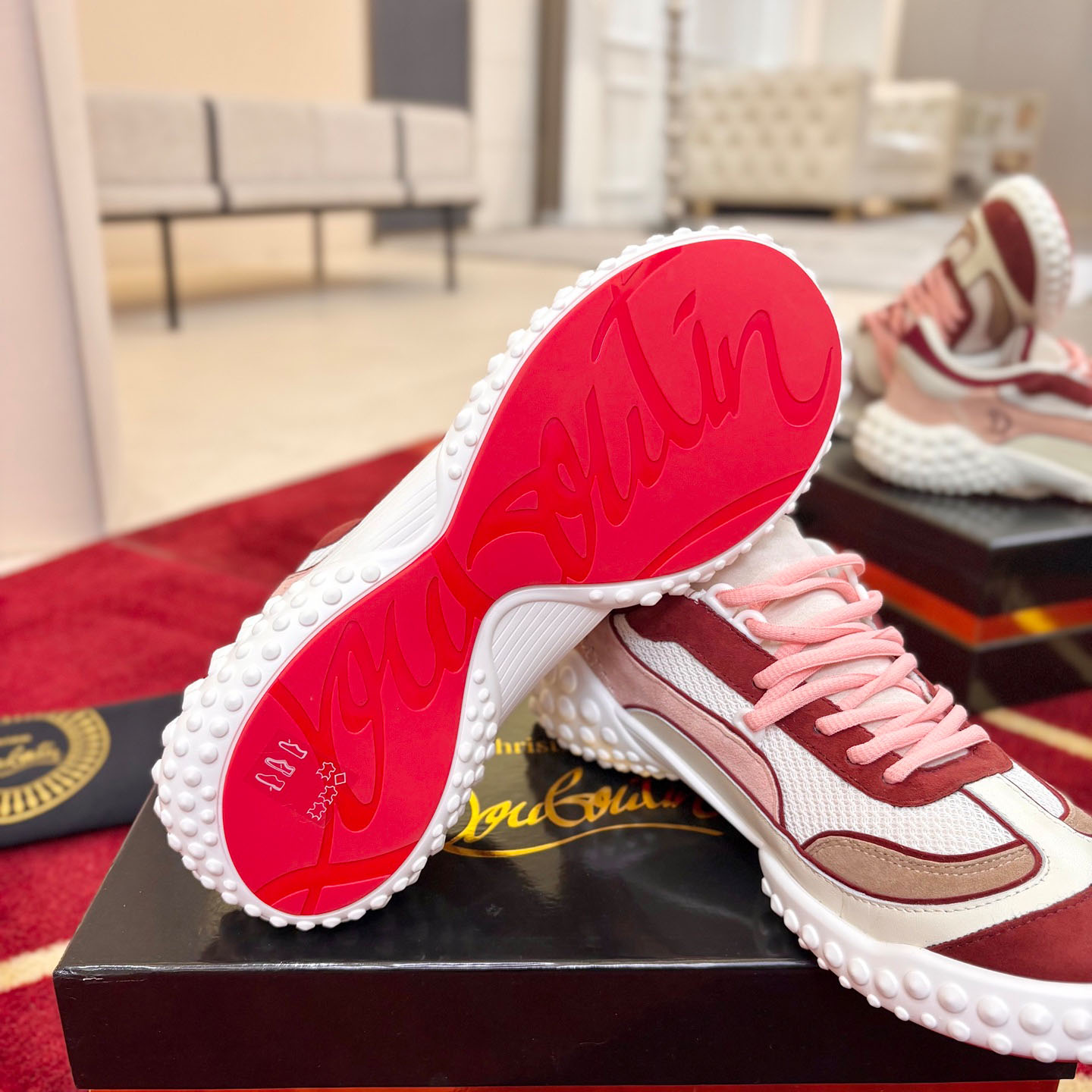Christian Louboutin Mara Sneakers  - DopestKickz