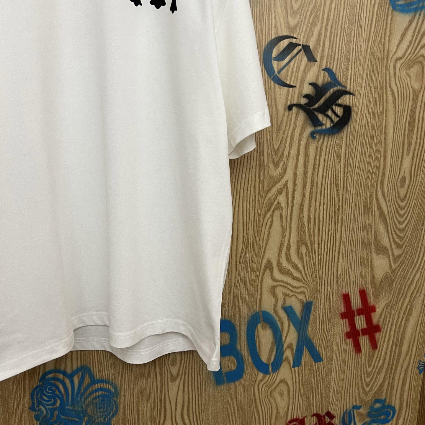 Chrome Hearts Triple Cross T-Shirt 'White' - DopestKickz