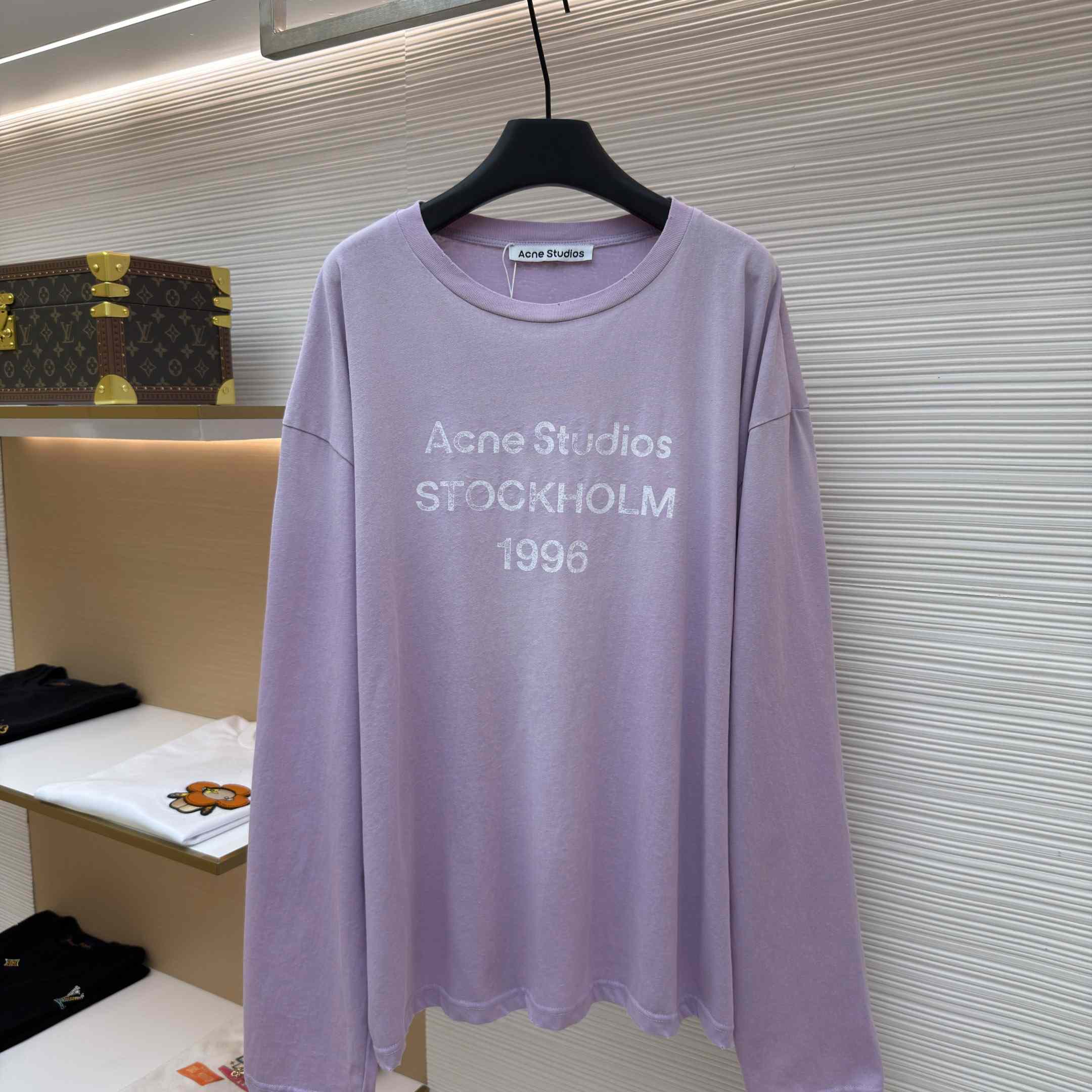 Acne Studios Sprayed 1996 Logo T-shirt - DopestKickz