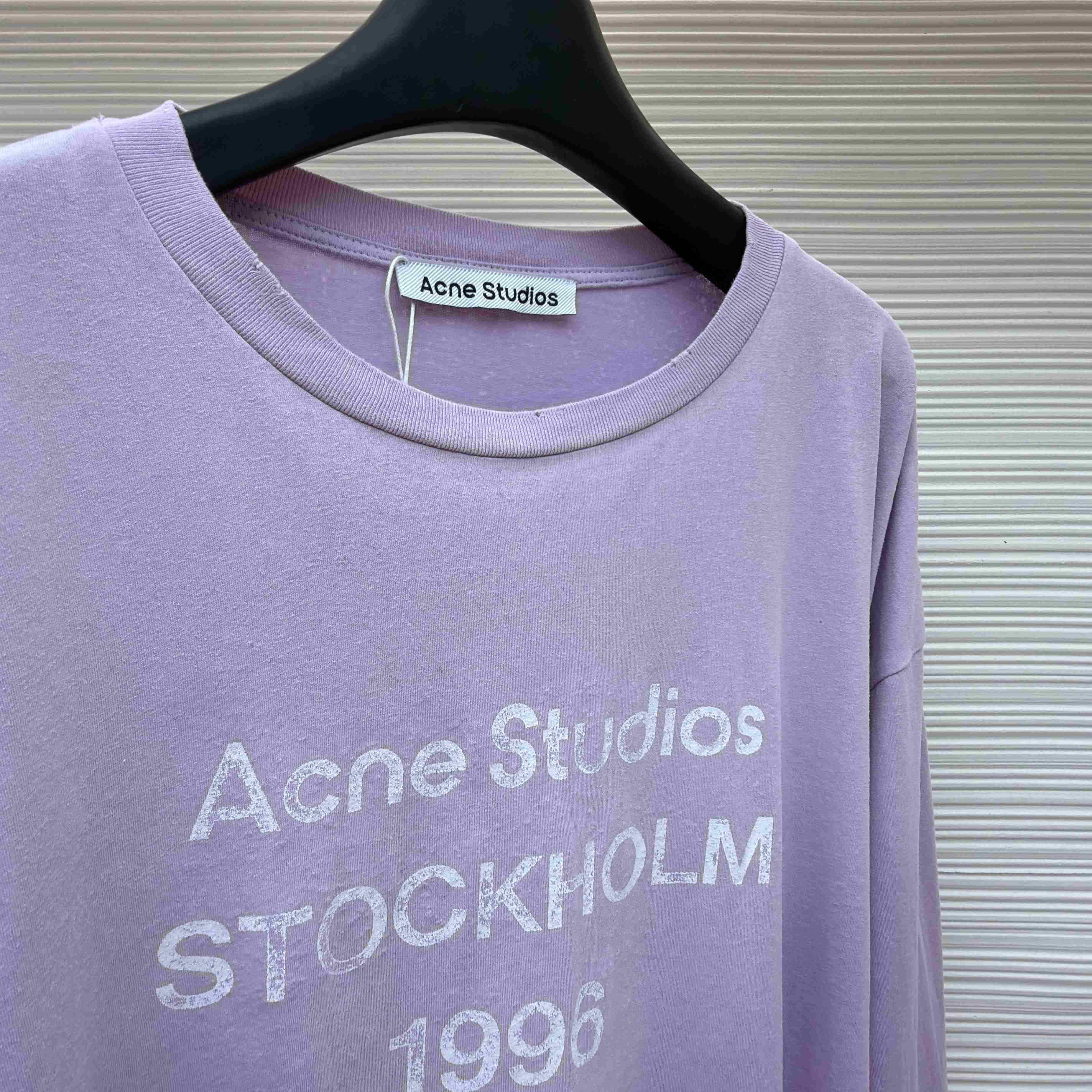 Acne Studios Sprayed 1996 Logo T-shirt - DopestKickz