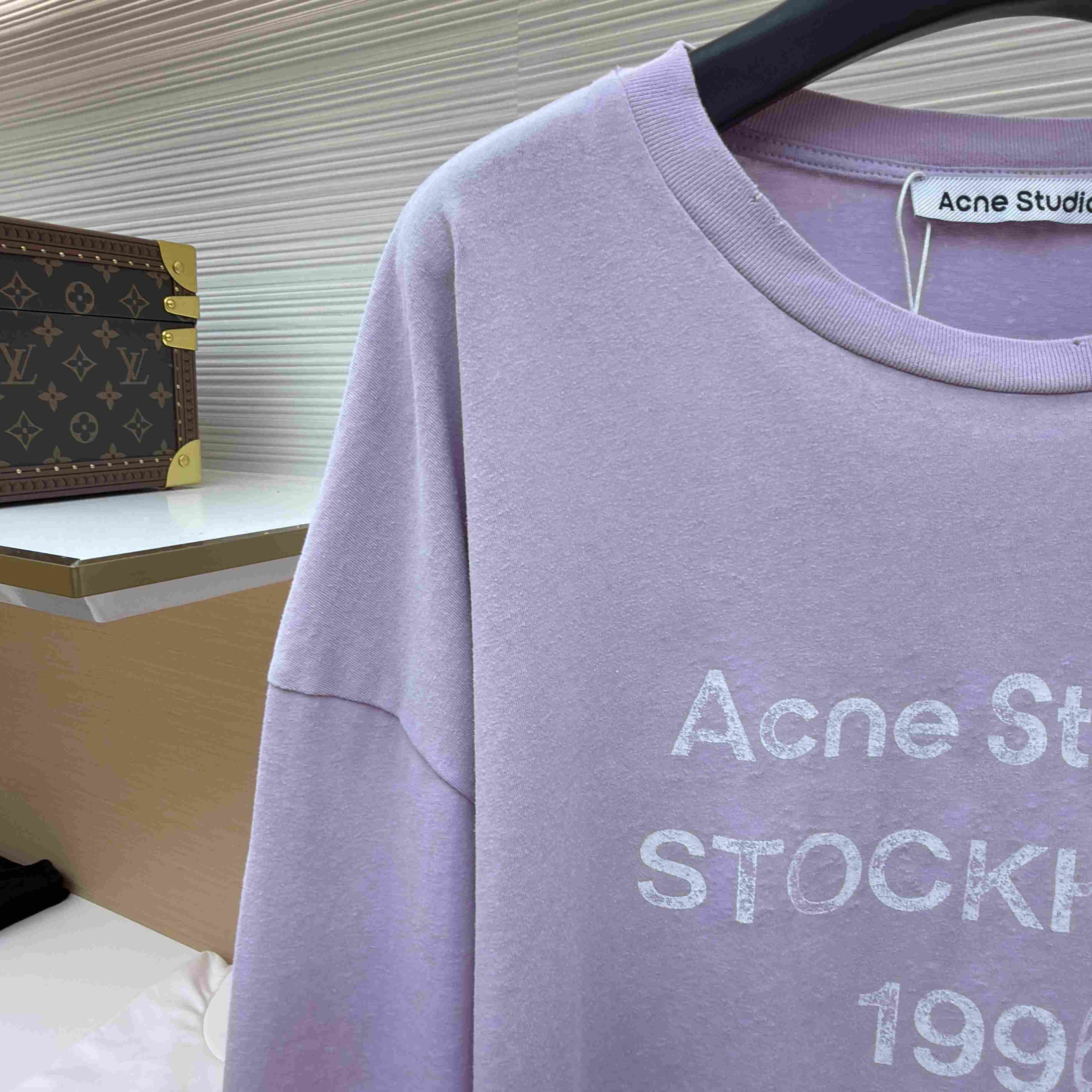 Acne Studios Sprayed 1996 Logo T-shirt - DopestKickz