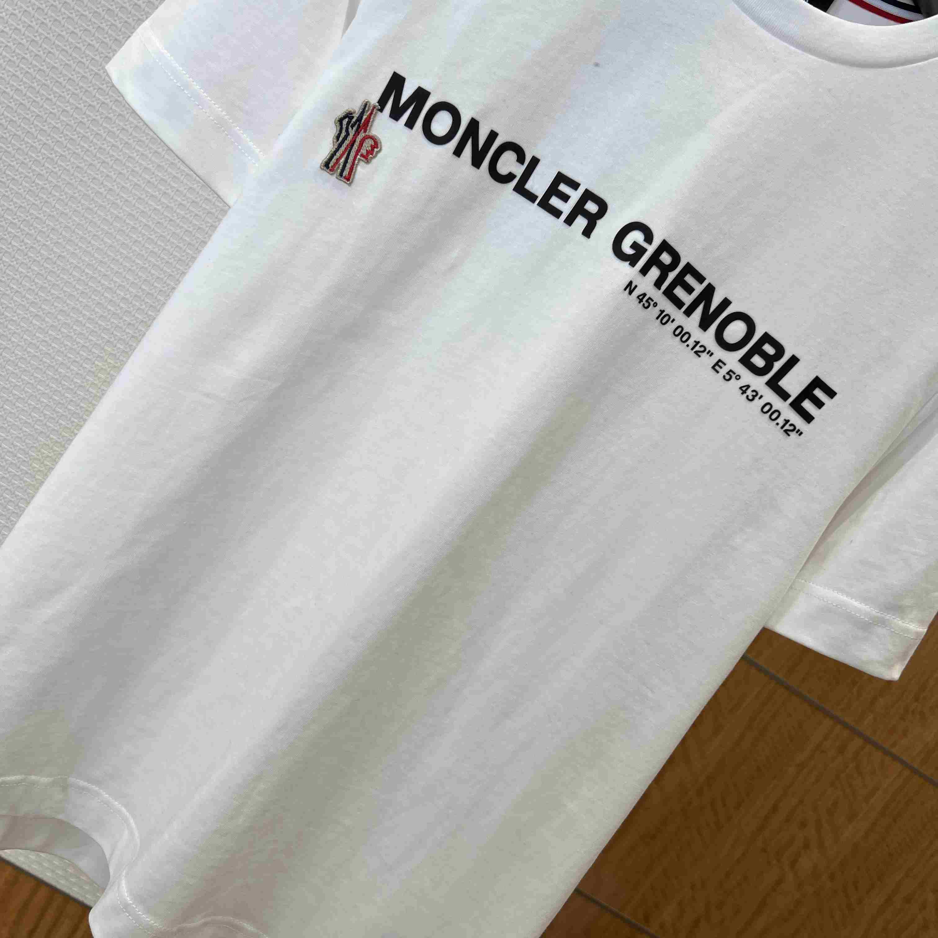 Moncler Logo Cotton Blend T-Shirt - DopestKickz
