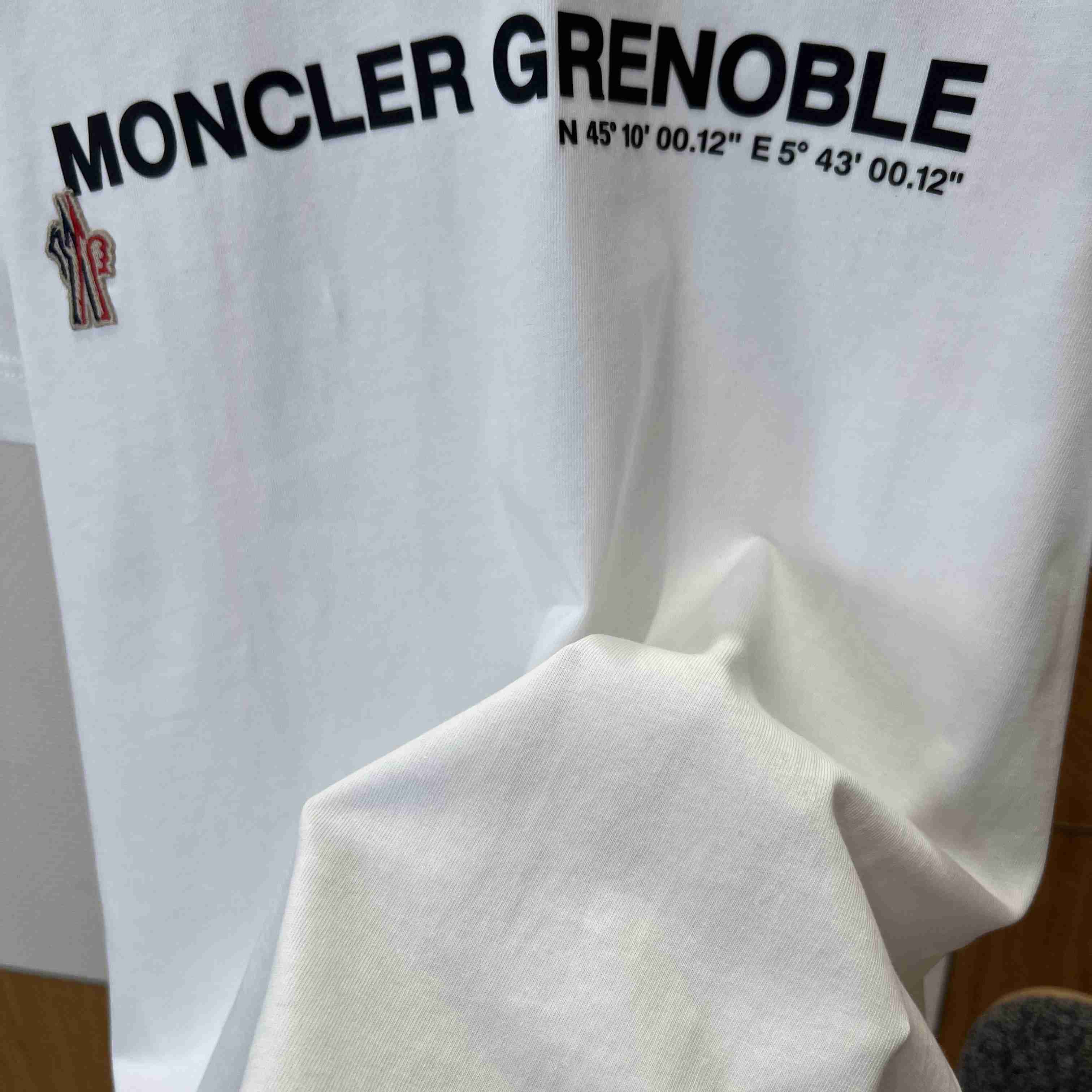 Moncler Logo Cotton Blend T-Shirt - DopestKickz