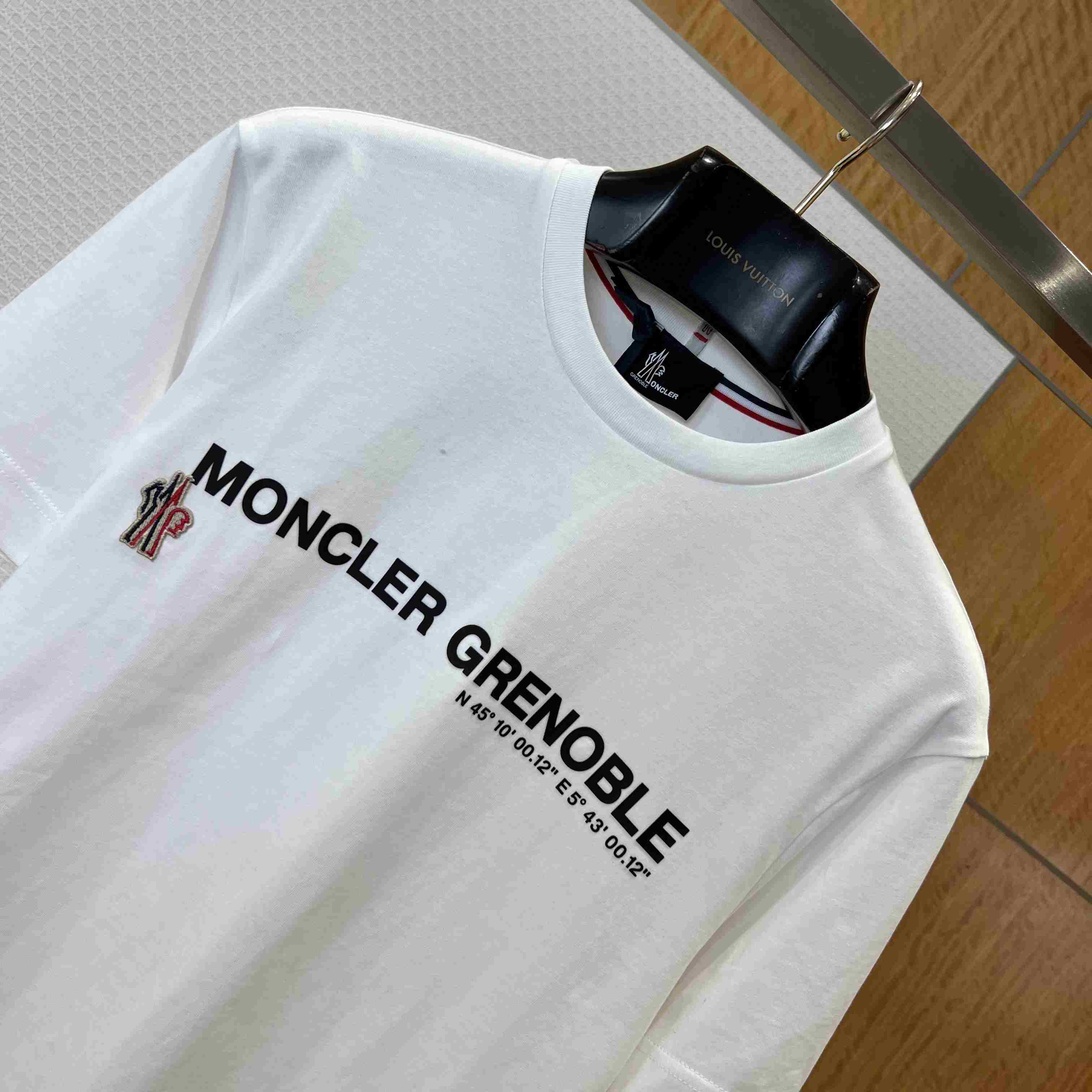 Moncler Logo Cotton Blend T-Shirt - DopestKickz