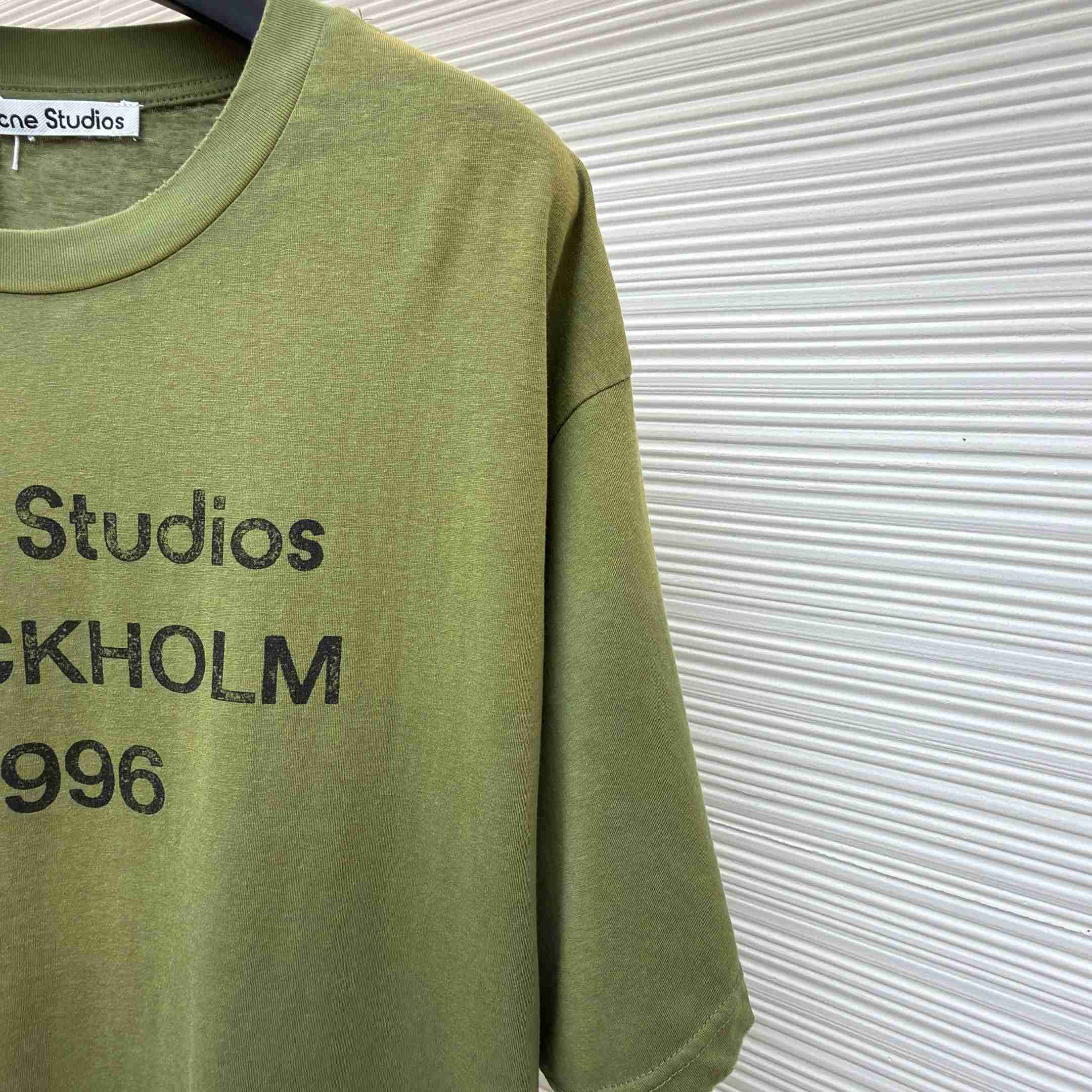 Acne Studios  Sprayed Logo T-shirt - DopestKickz