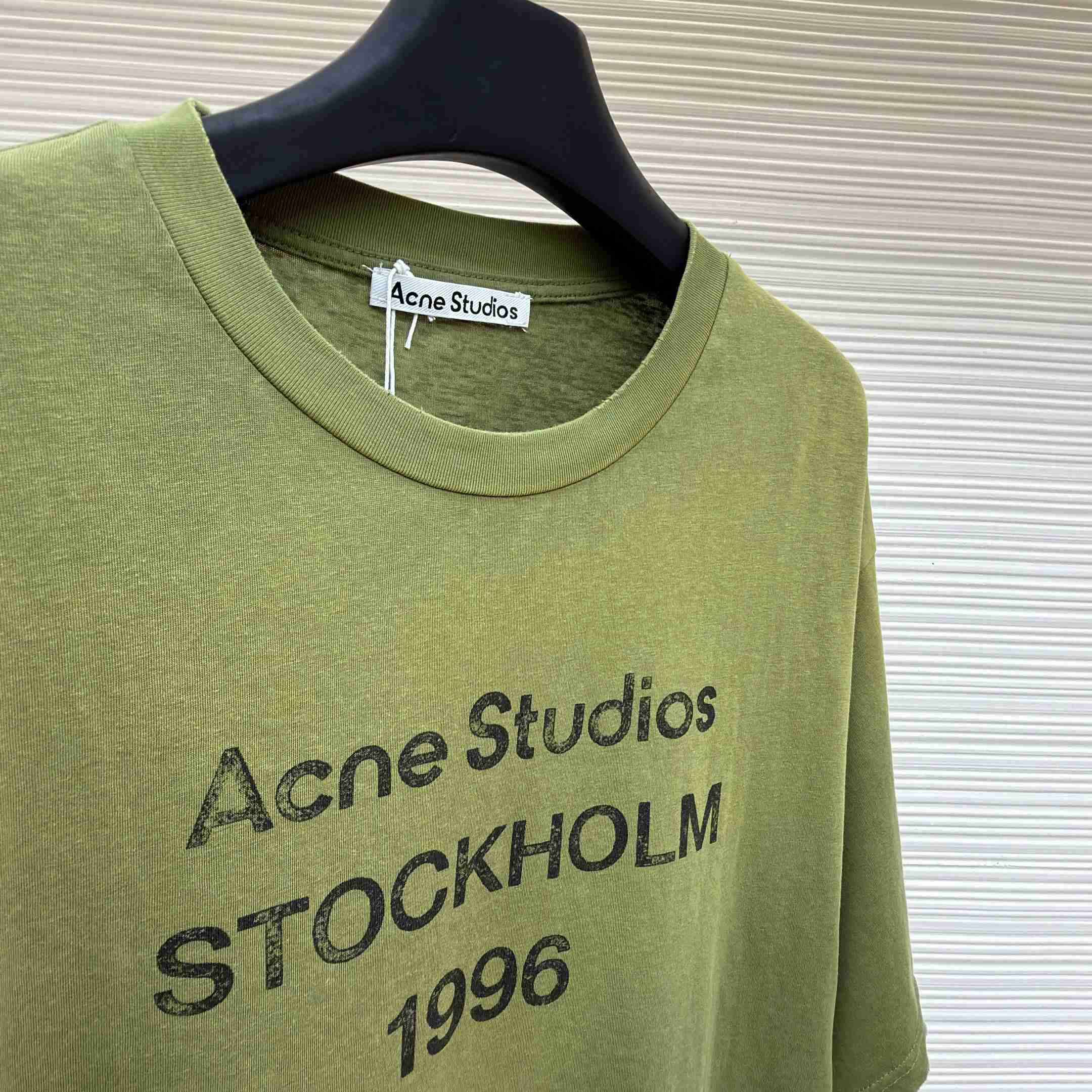 Acne Studios  Sprayed Logo T-shirt - DopestKickz