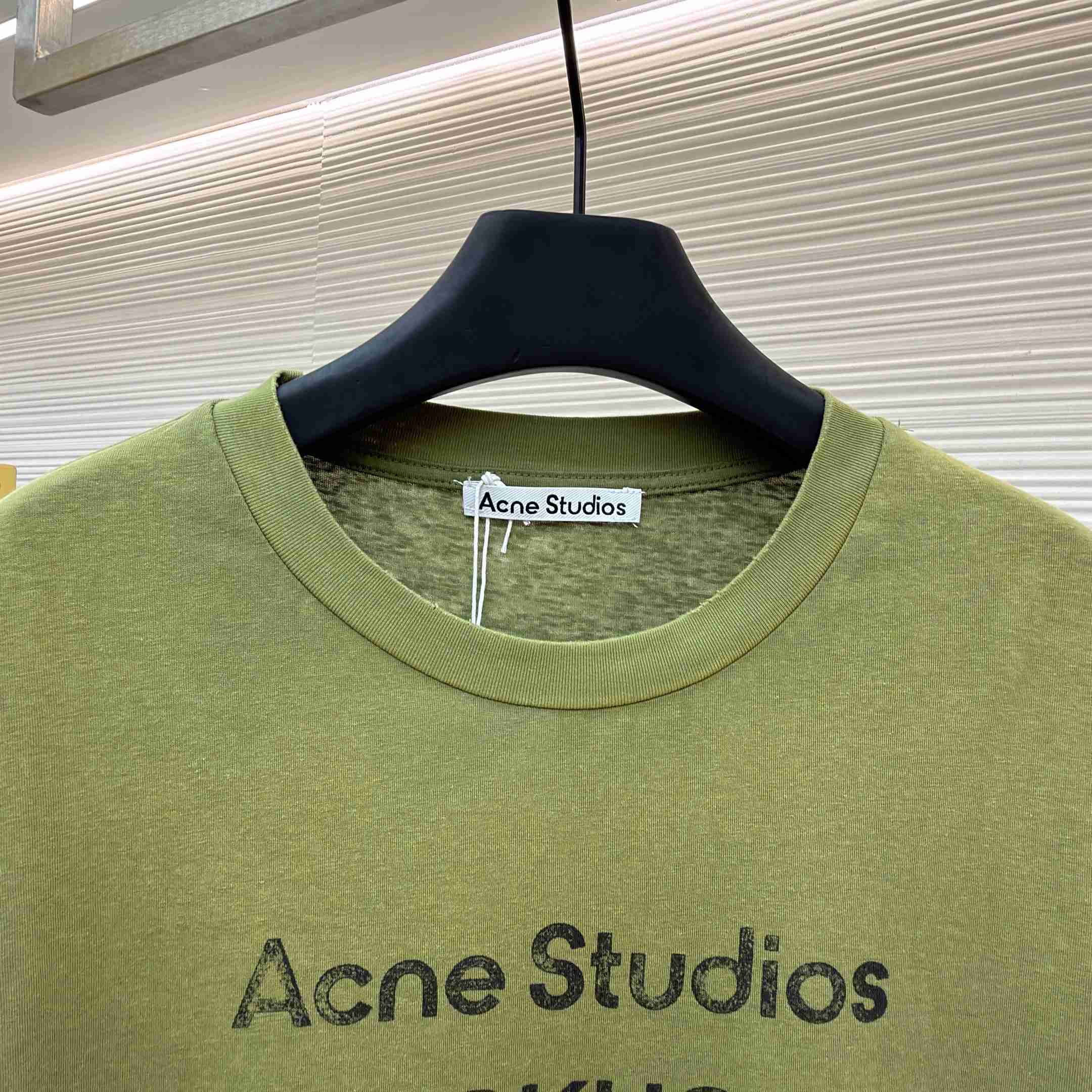 Acne Studios  Sprayed Logo T-shirt - DopestKickz