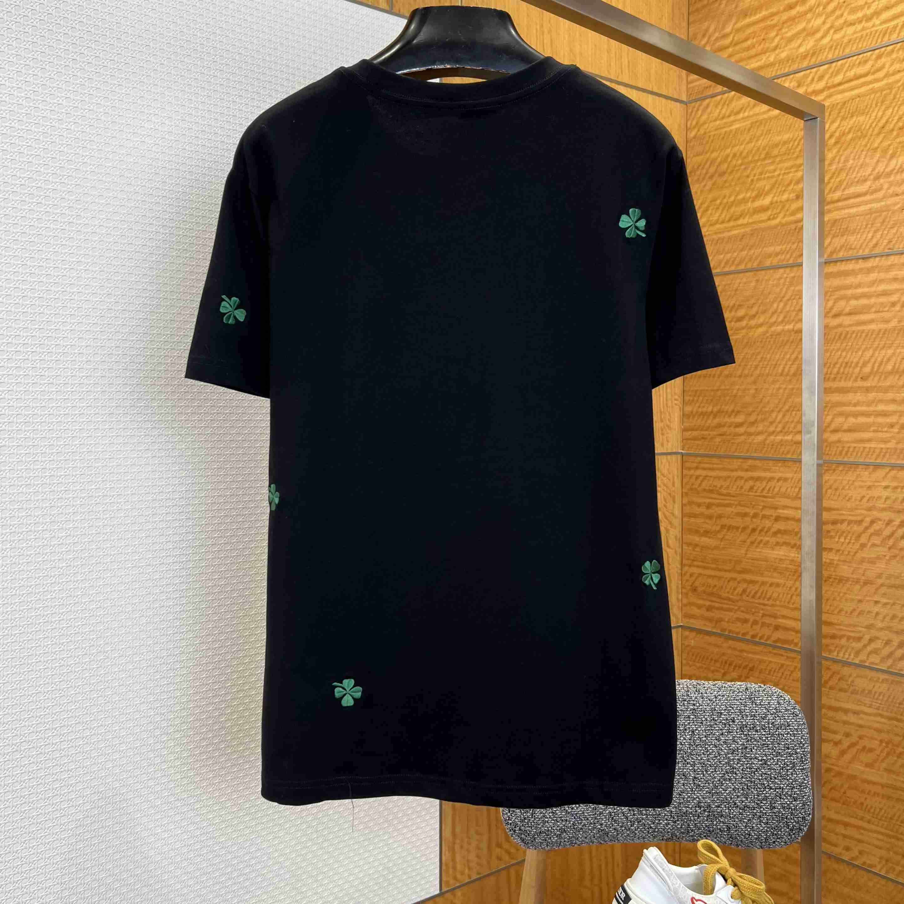 Dior T-Shirt with Dior Clover Embroidery - DopestKickz