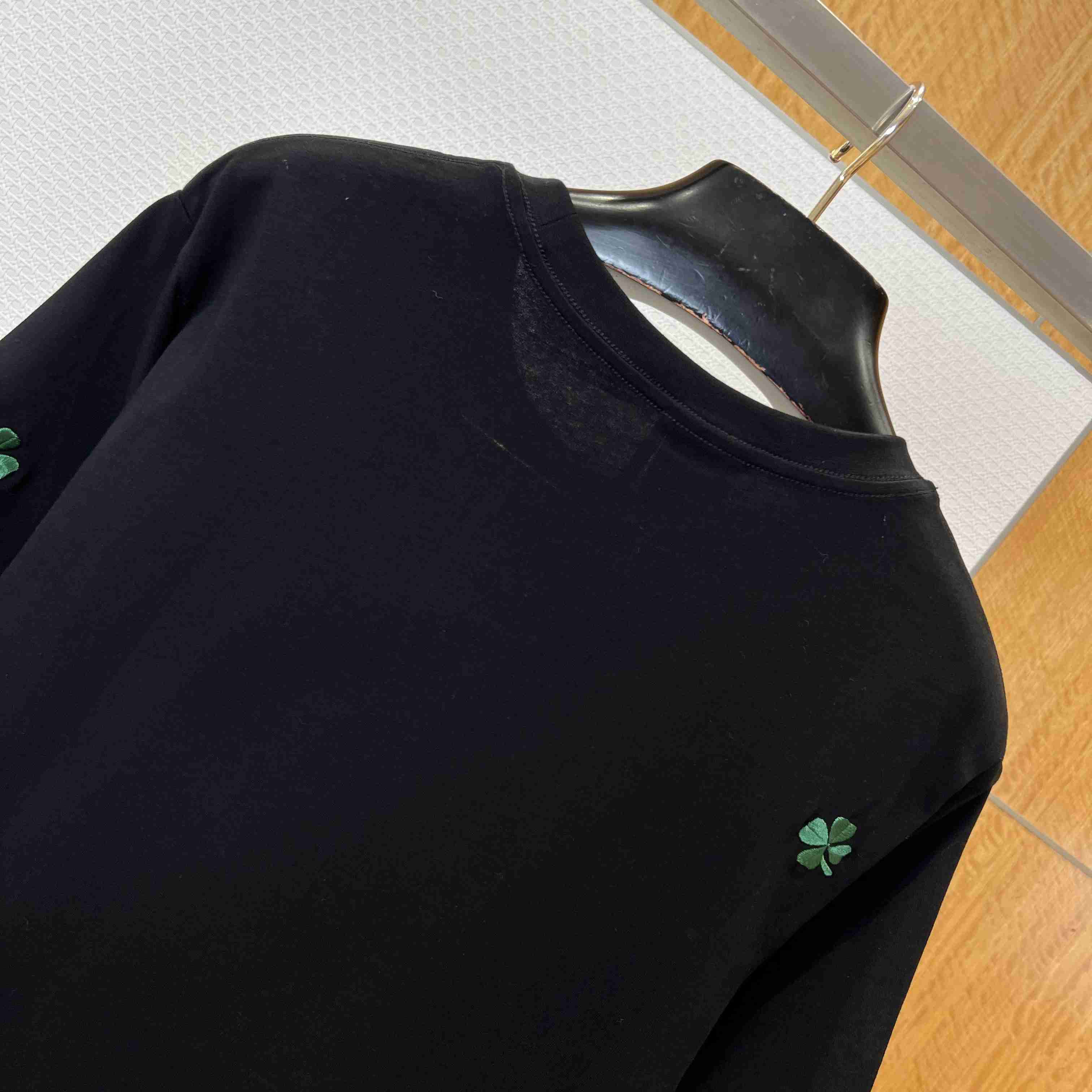 Dior T-Shirt with Dior Clover Embroidery - DopestKickz
