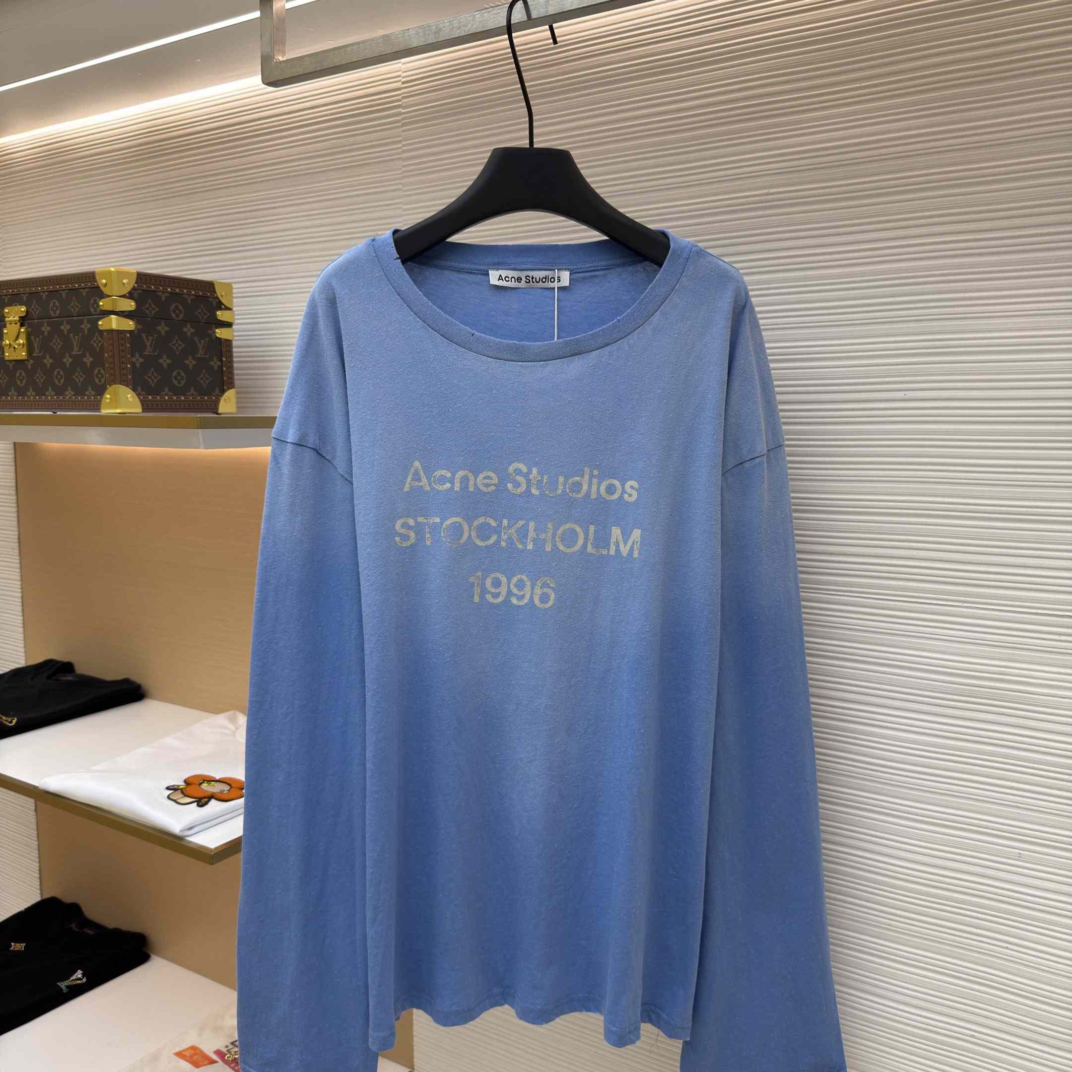 Acne Studios Sprayed 1996 Logo T-shirt - DopestKickz