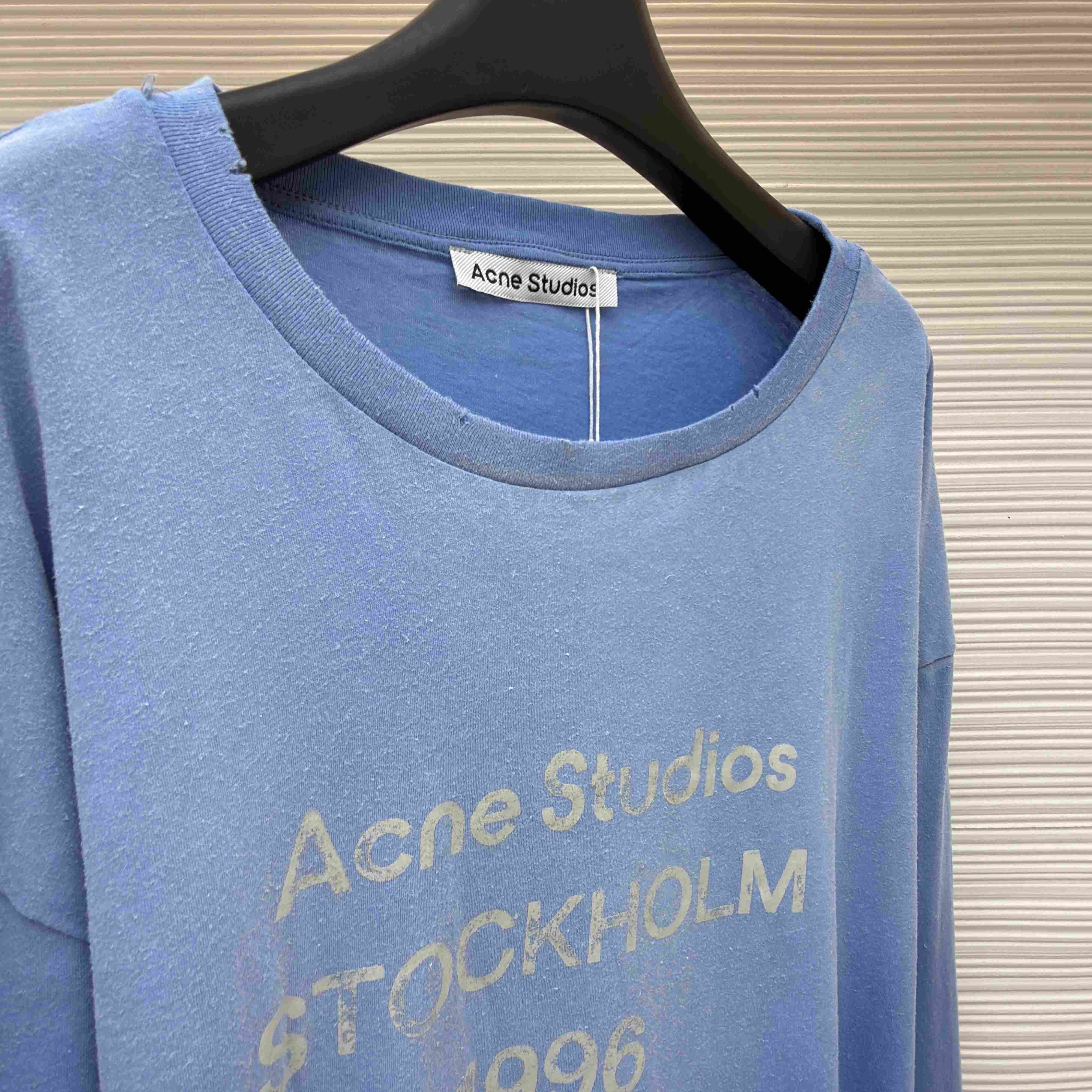 Acne Studios Sprayed 1996 Logo T-shirt - DopestKickz