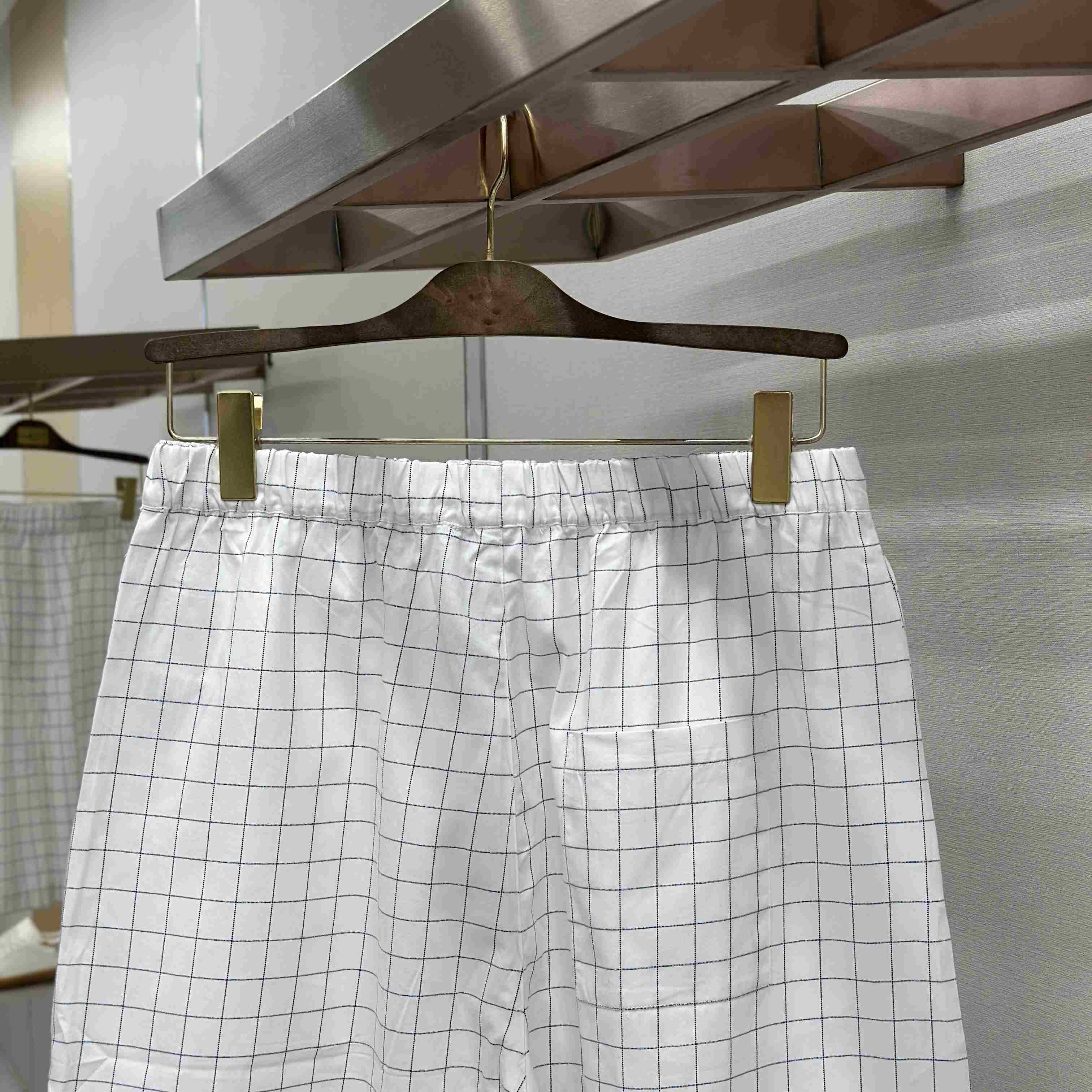 Acne Studios Casual Check Shorts - DopestKickz