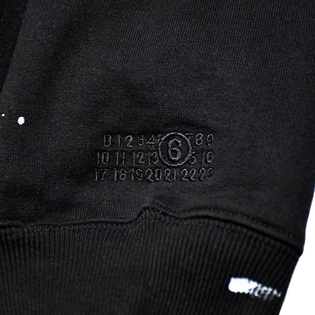 Supreme x MM6 Maison Margiela Box Logo Zip Up Hooded Sweatshirt 'Black' - DopestKickz