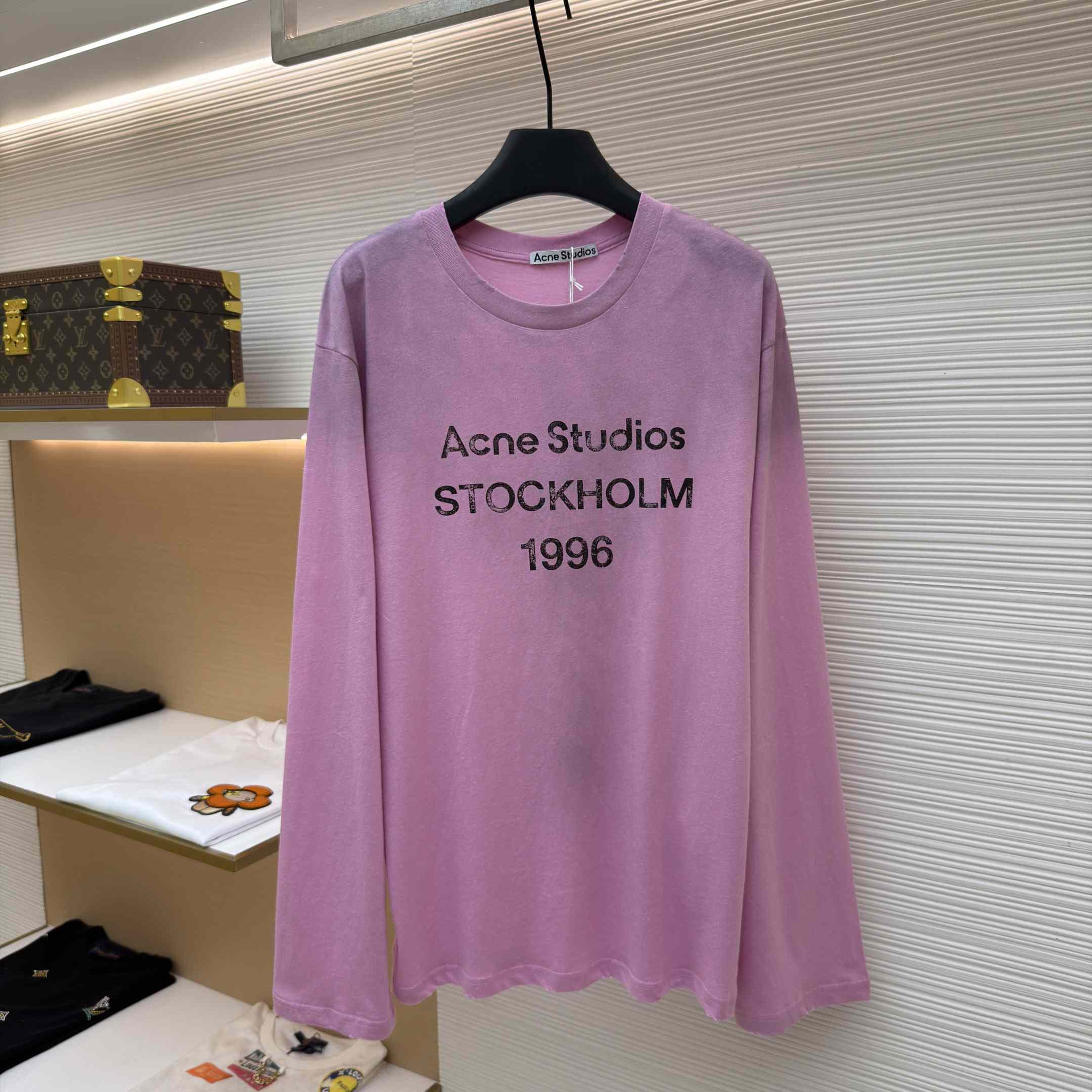 Acne Studios Sprayed 1996 Logo T-shirt - DopestKickz
