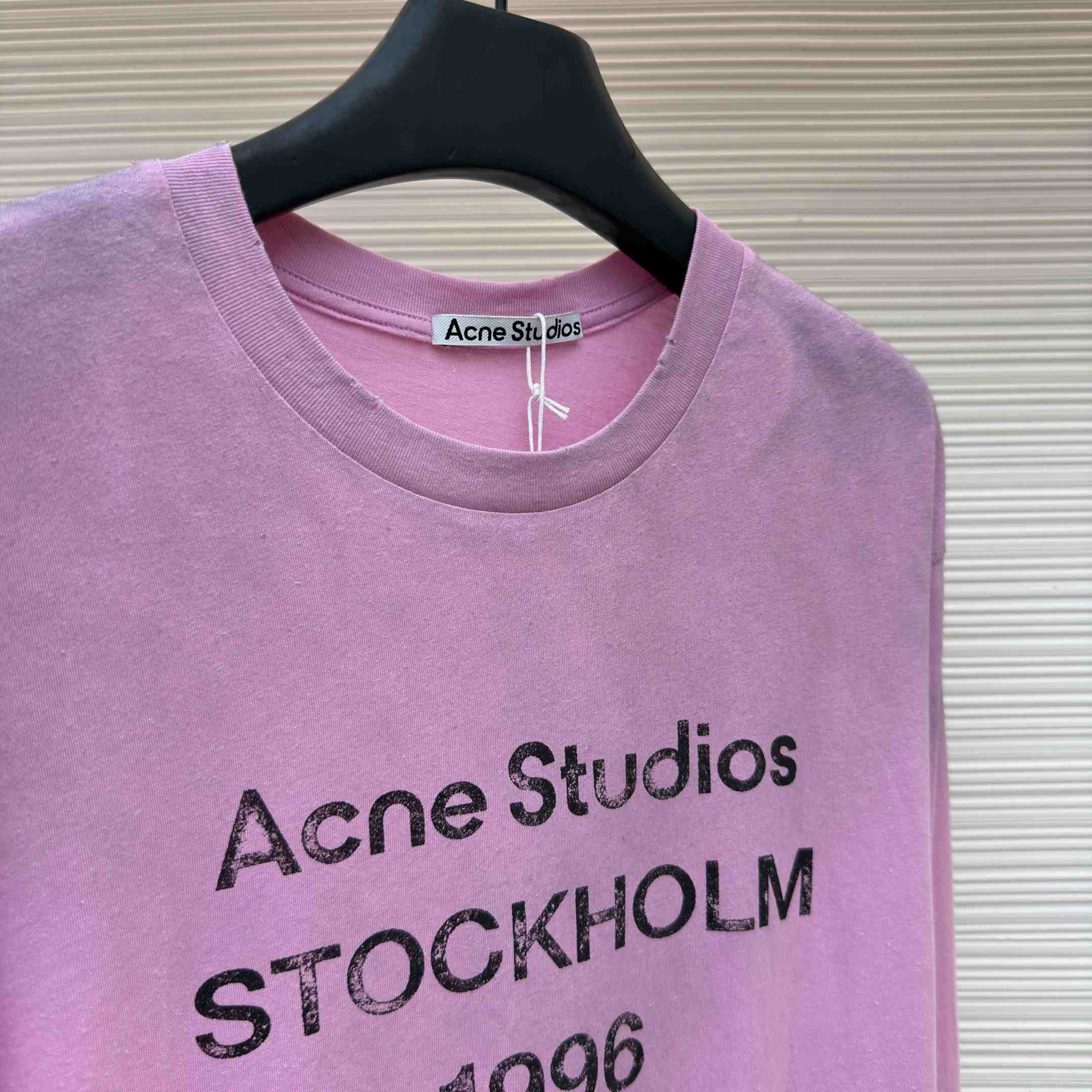Acne Studios Sprayed 1996 Logo T-shirt - DopestKickz