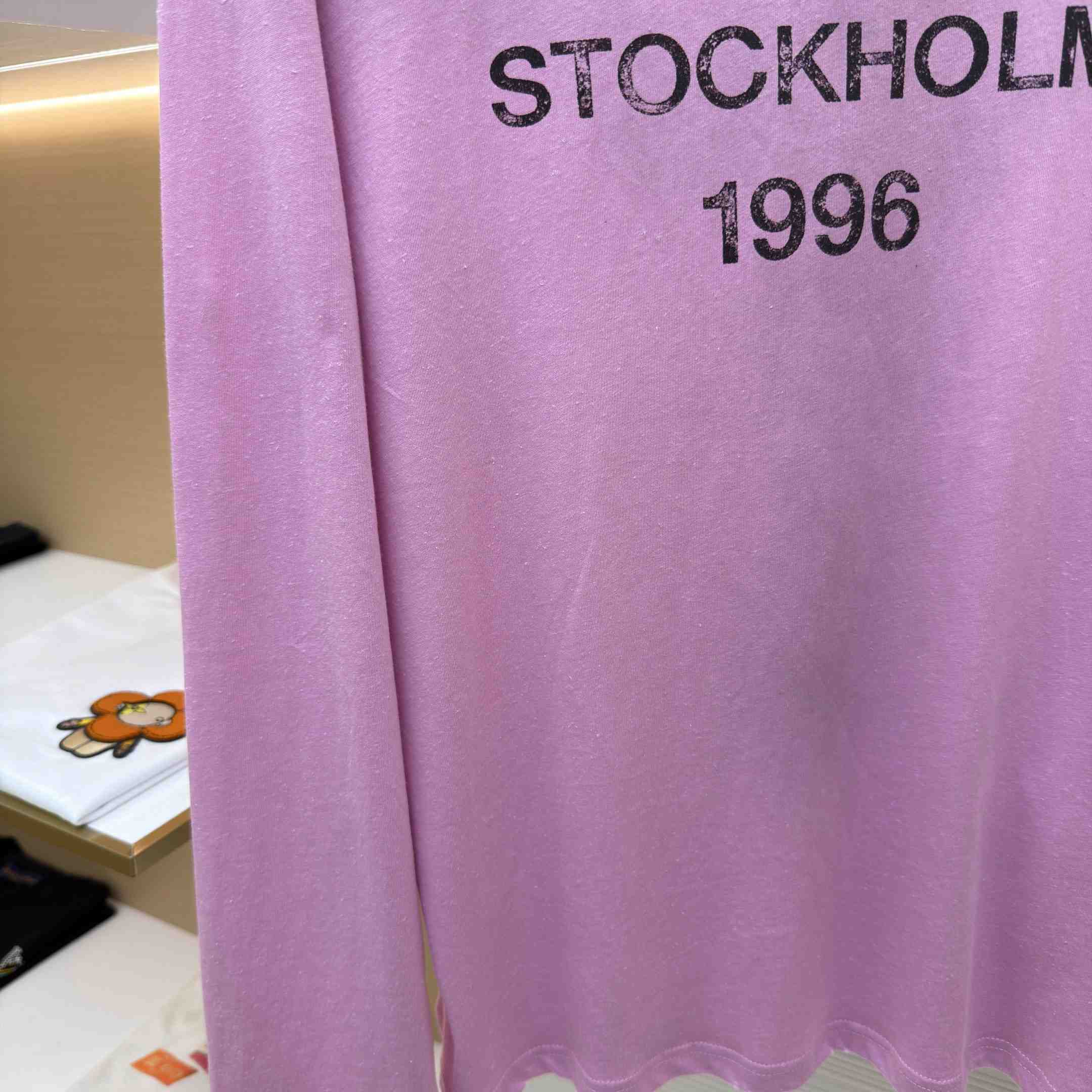 Acne Studios Sprayed 1996 Logo T-shirt - DopestKickz