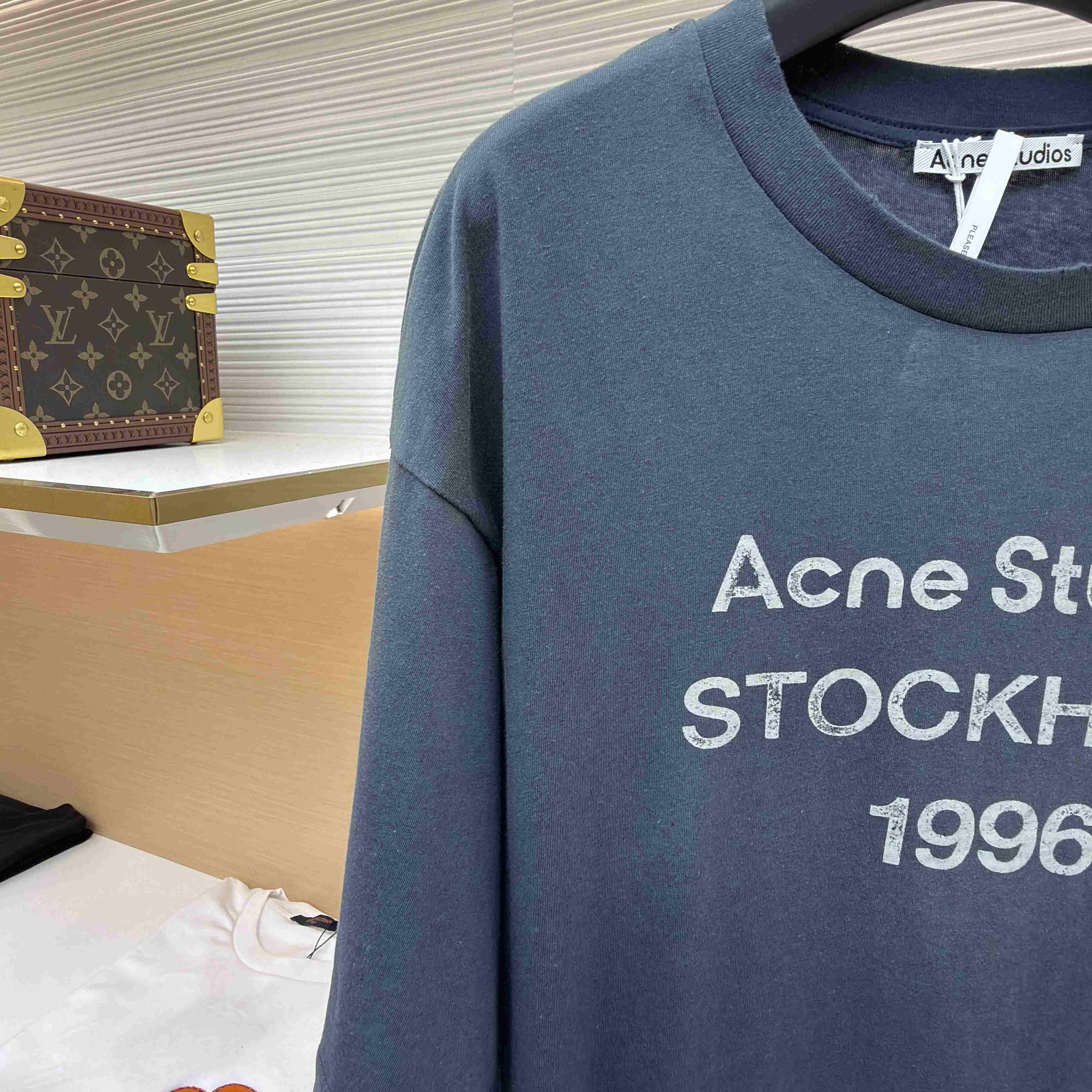 Acne Studios  Sprayed Logo T-shirt - DopestKickz