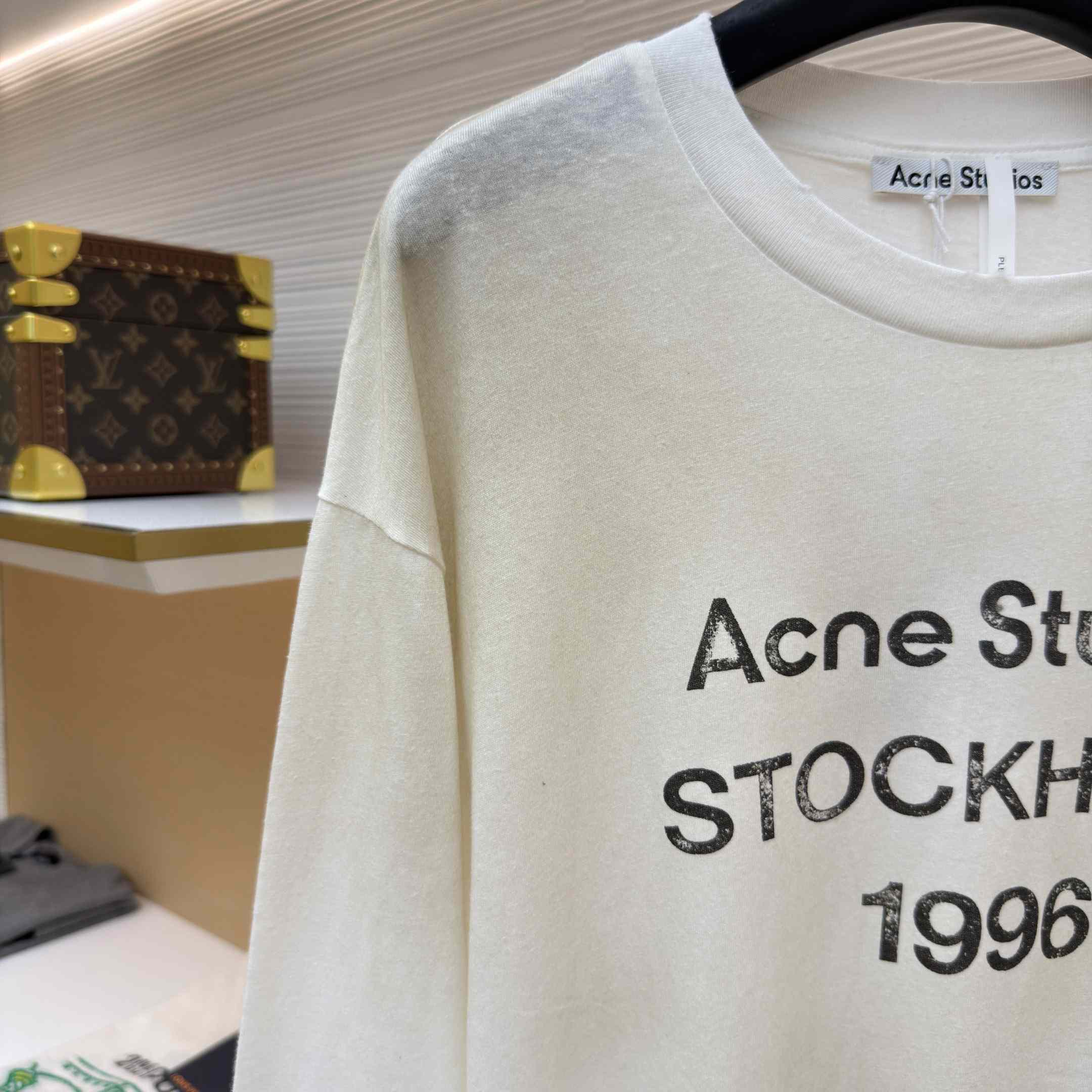 Acne Studios Sprayed 1996 Logo T-shirt - DopestKickz
