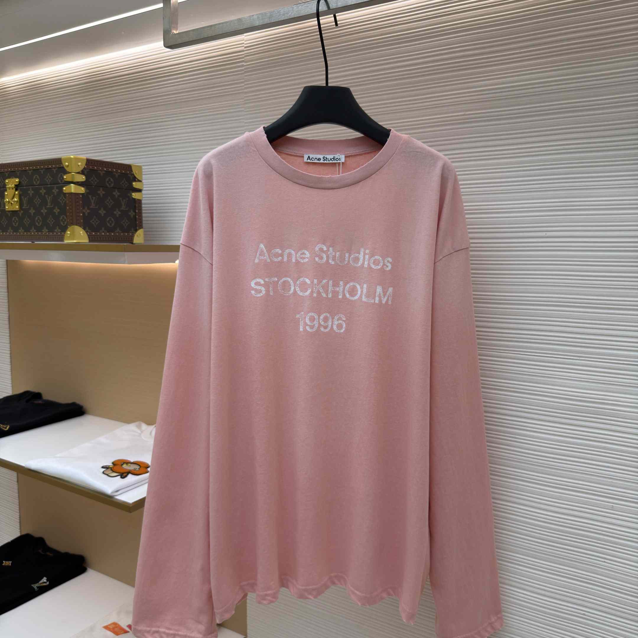 Acne Studios Sprayed 1996 Logo T-shirt - DopestKickz