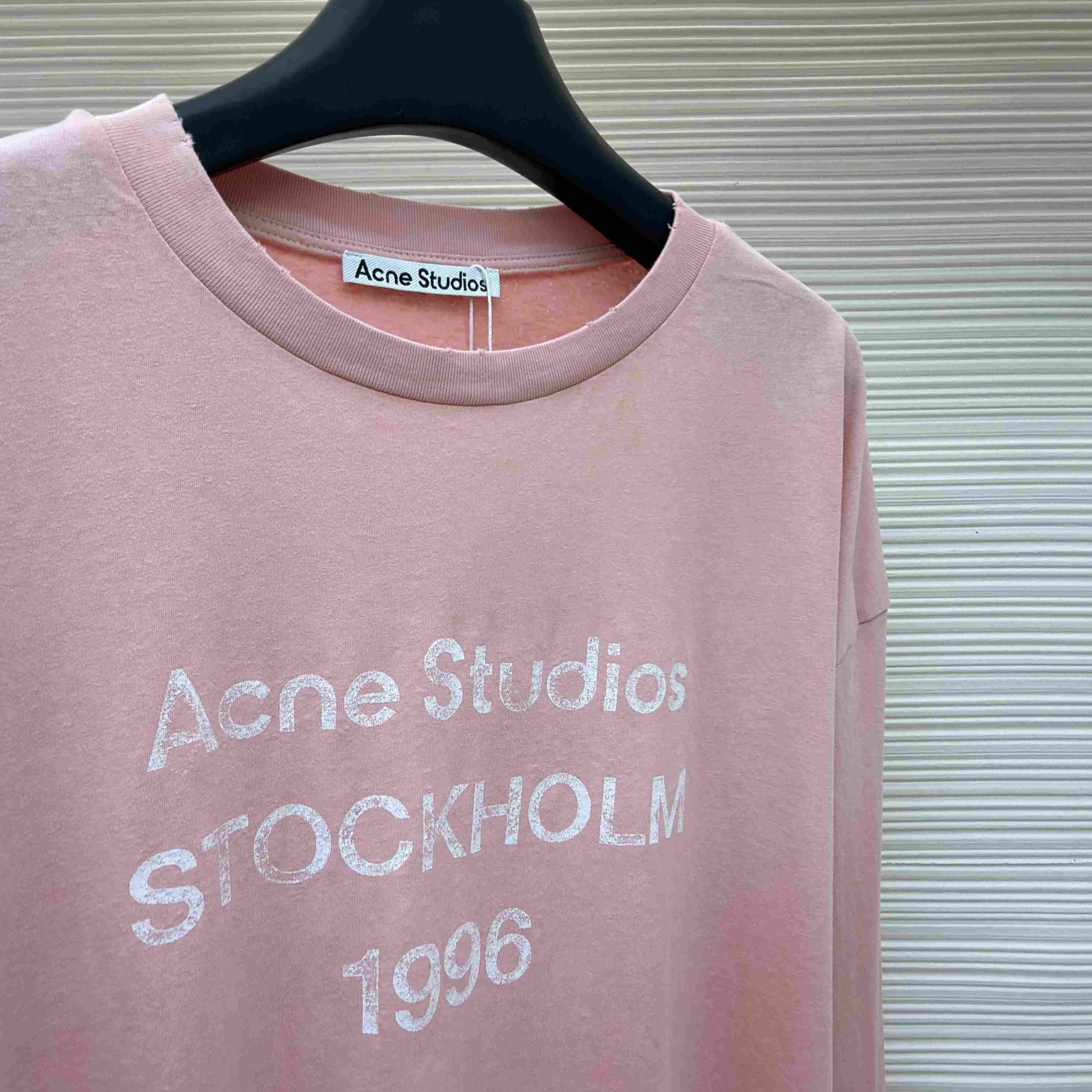 Acne Studios Sprayed 1996 Logo T-shirt - DopestKickz
