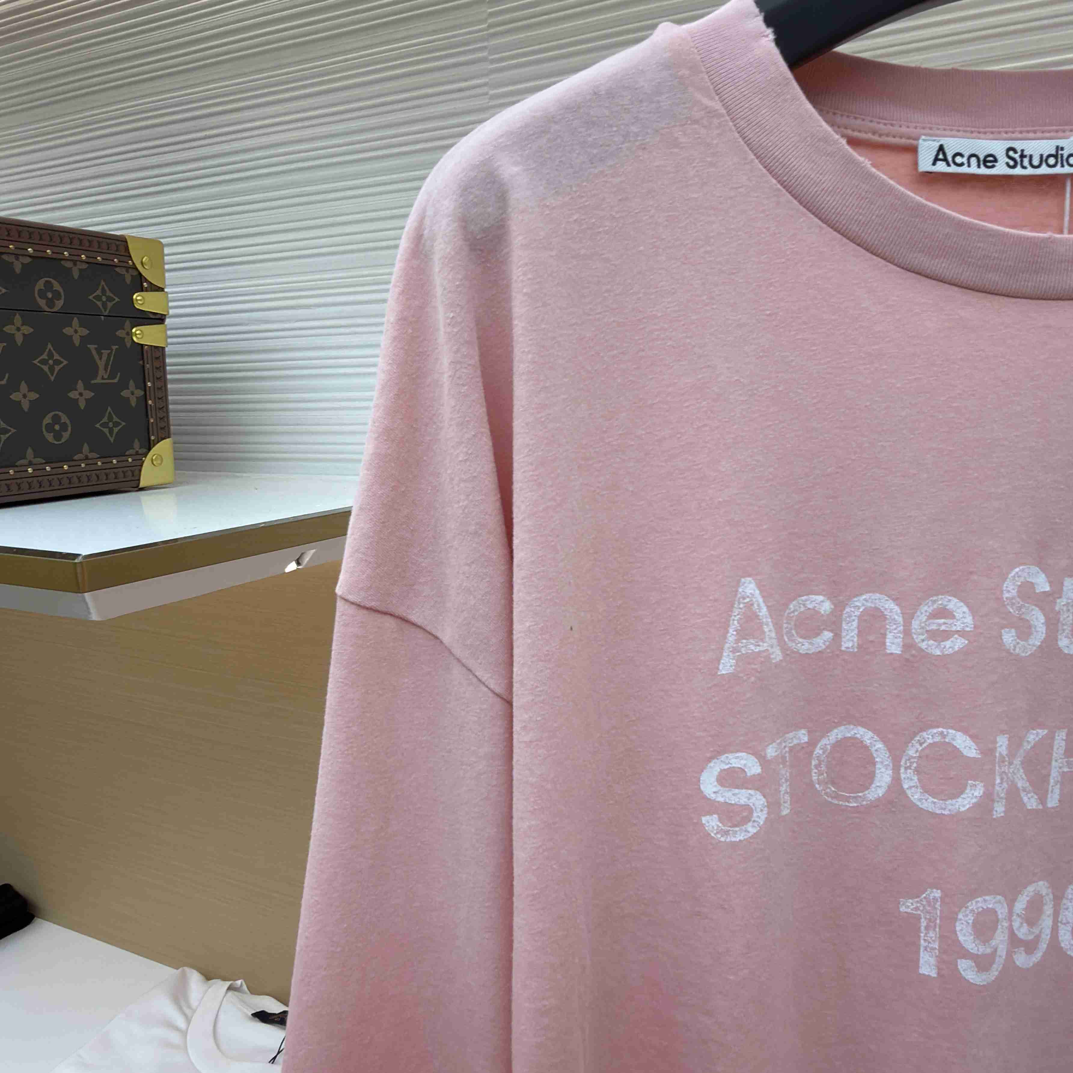 Acne Studios Sprayed 1996 Logo T-shirt - DopestKickz