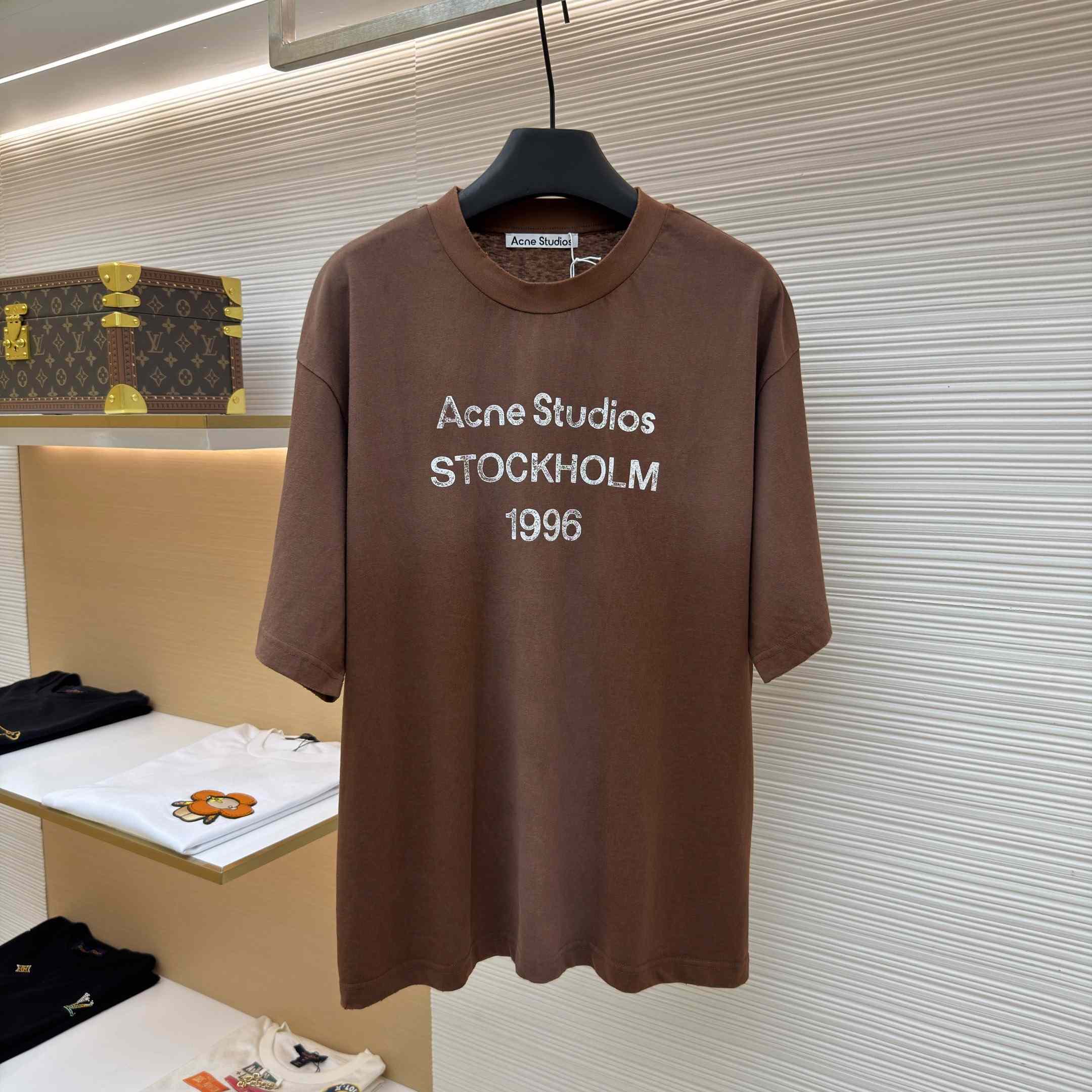 Acne Studios  Sprayed Logo T-shirt - DopestKickz