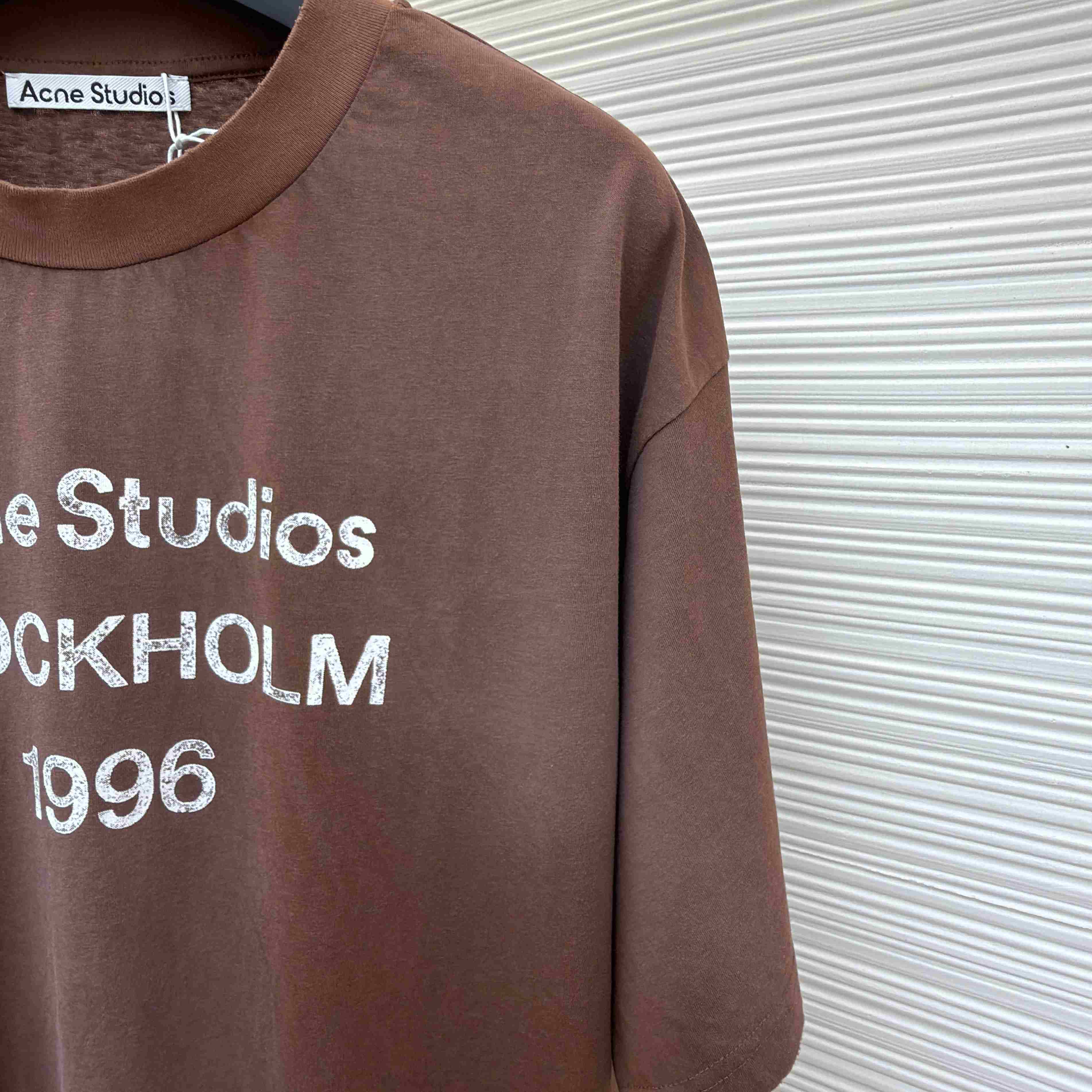 Acne Studios  Sprayed Logo T-shirt - DopestKickz