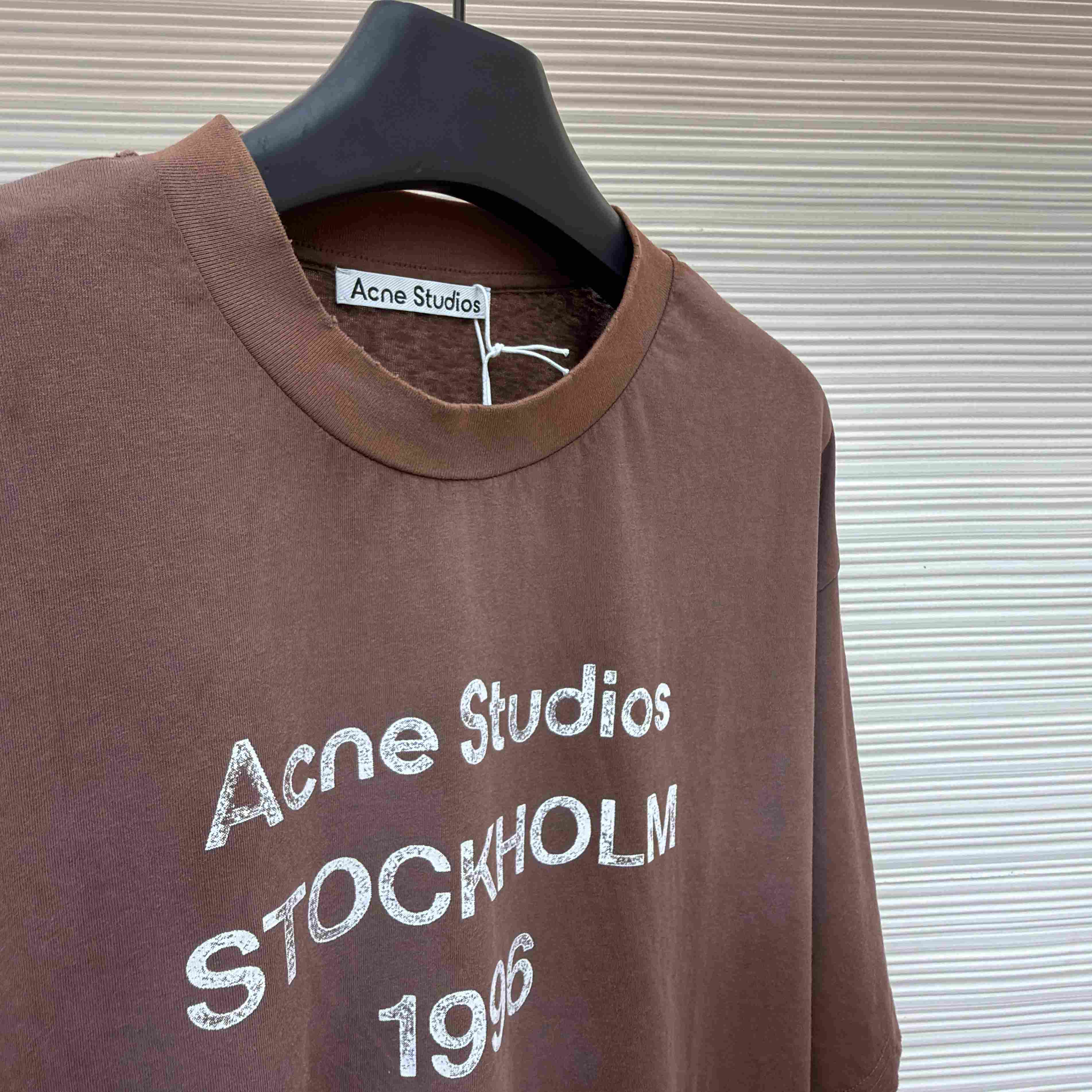 Acne Studios  Sprayed Logo T-shirt - DopestKickz